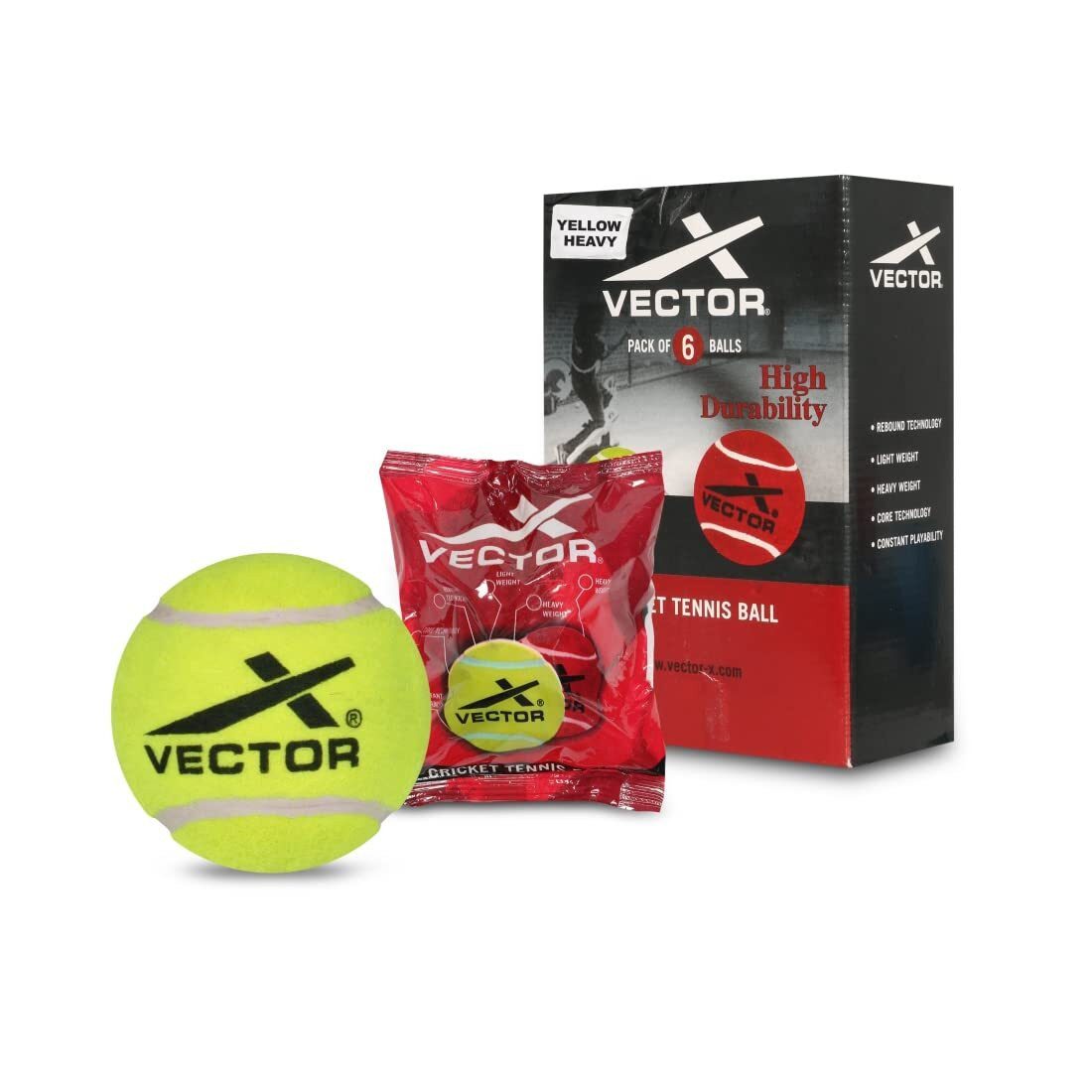 Tennisball Material: Gummi, cricket tennis ball Für Erwachsene