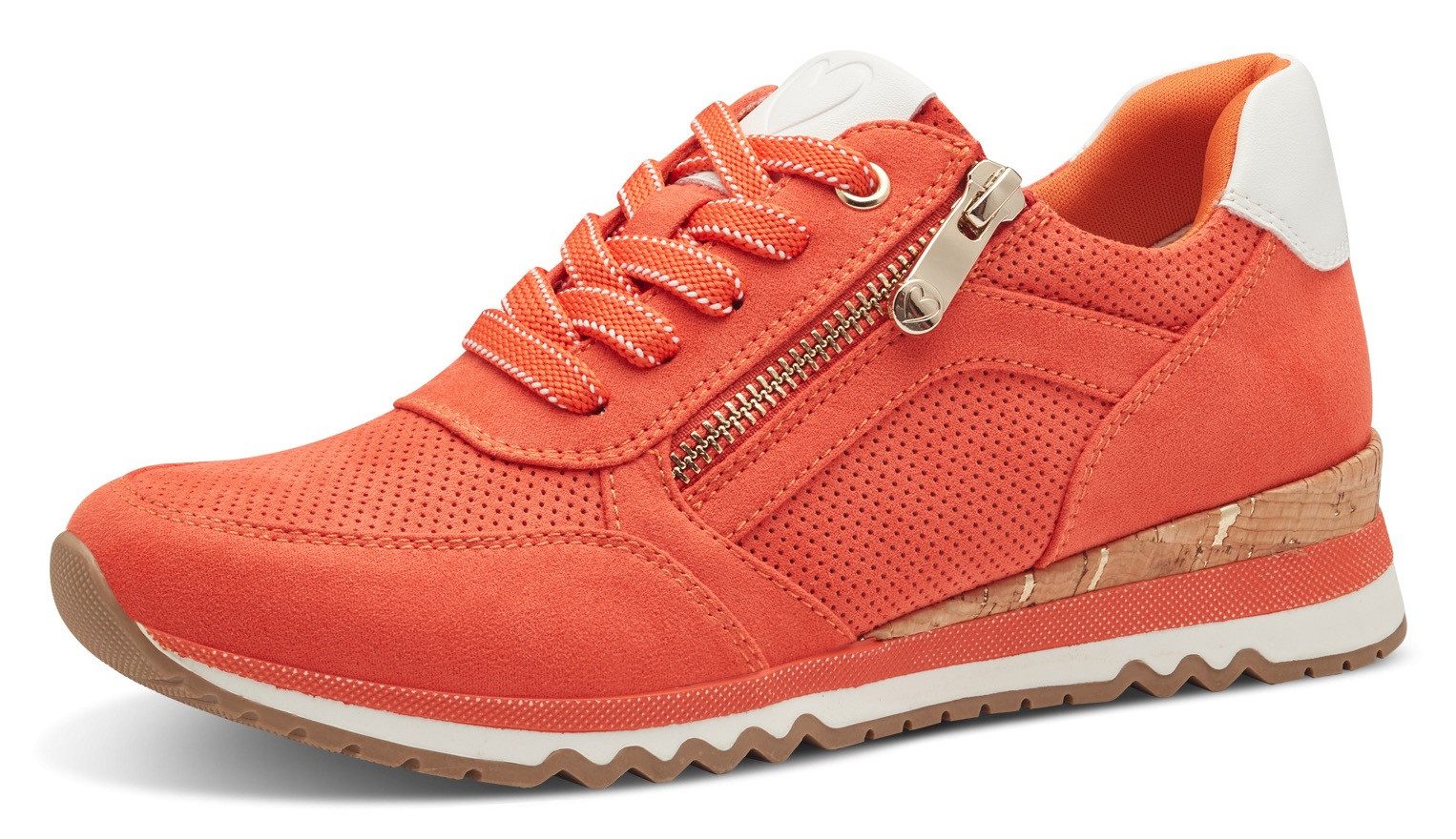 MARCO TOZZI Keilsneaker, Freizeitschuh, Halbschuh, Schnürschuh günstig online kaufen