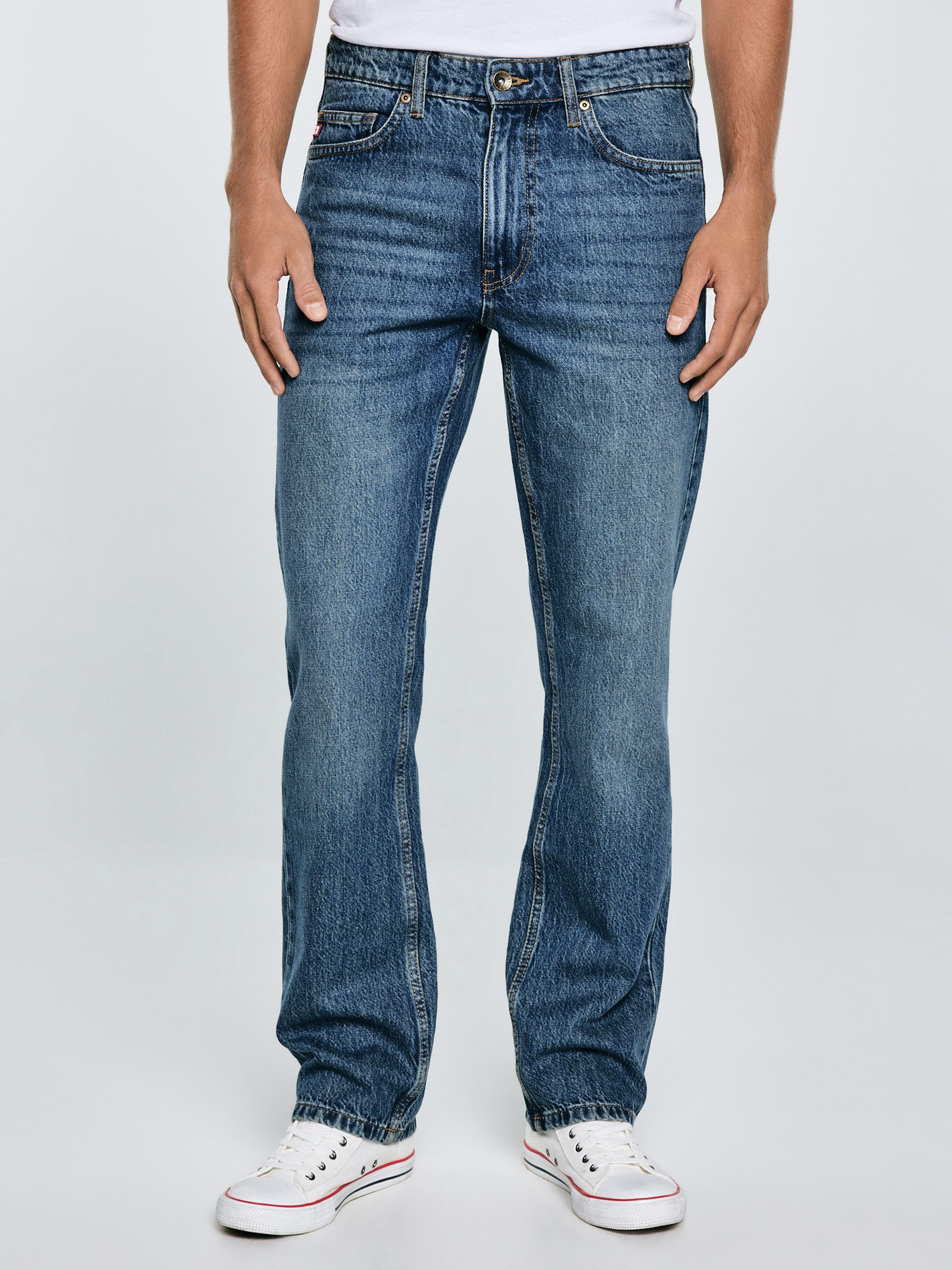 BIG STAR Straight-Jeans COLT hohe Leibhöhe günstig online kaufen