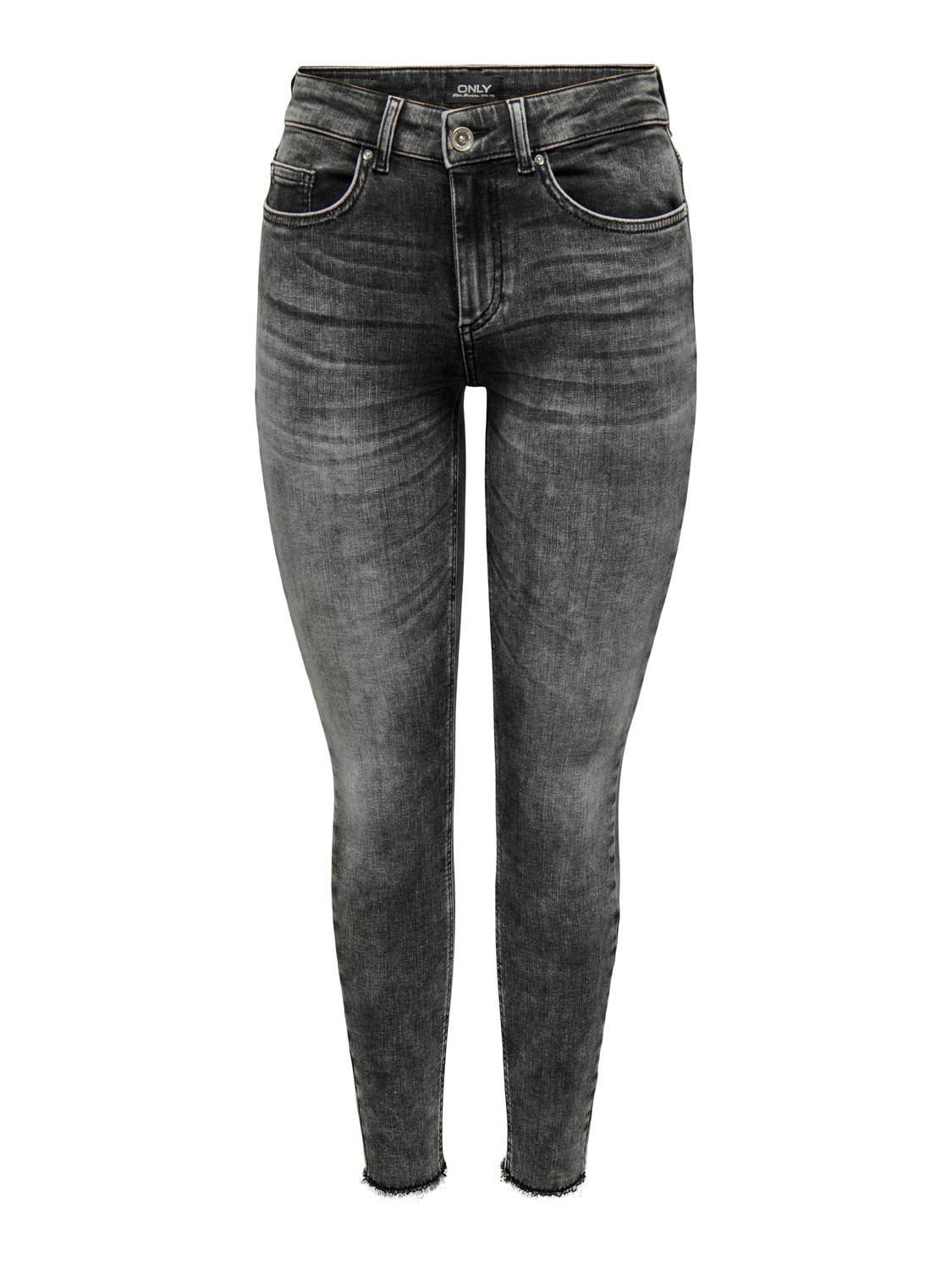 ONLY Skinny-fit-Jeans "ONLBLUSH MID SK ANKLE RW DNM DOT227 NOOS" günstig online kaufen