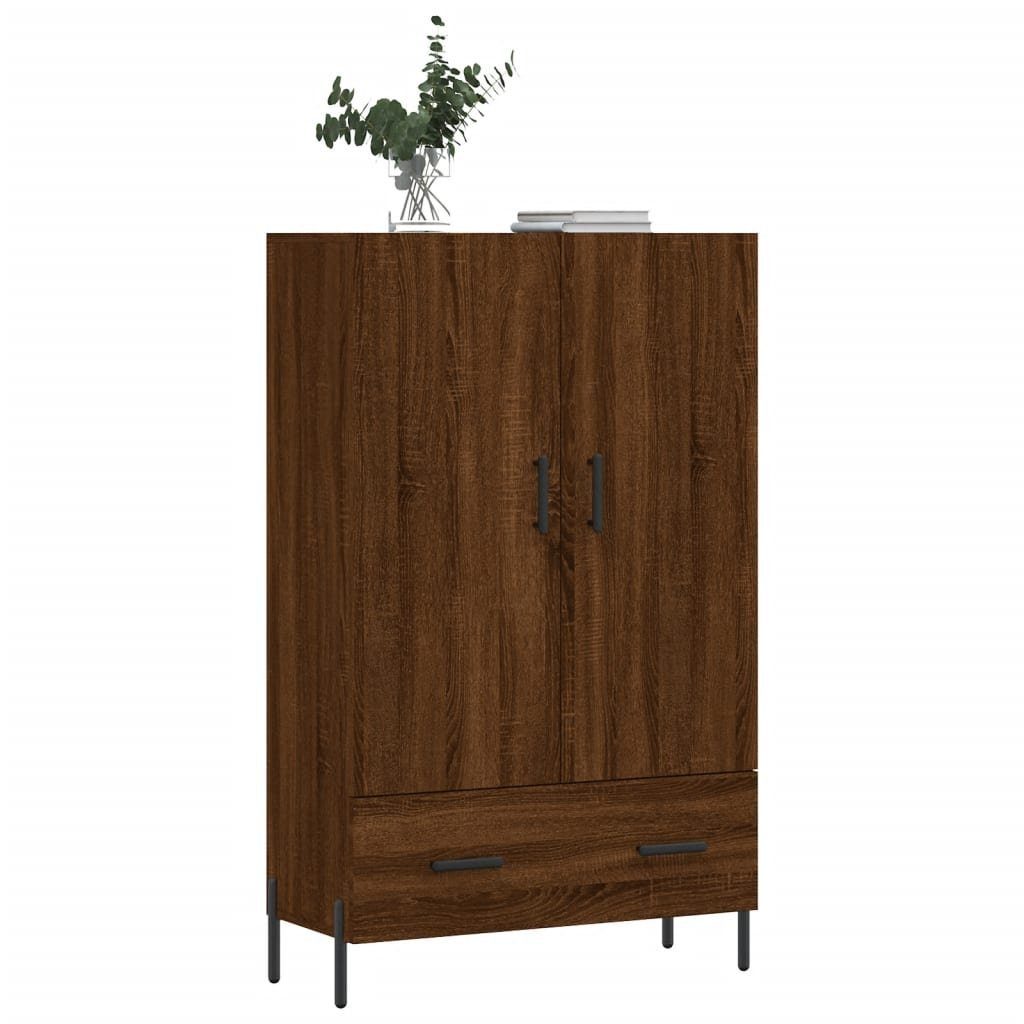 vidaXL Highboard Highboard Braun Eichen-Optik 69,5x31x115 günstig online kaufen