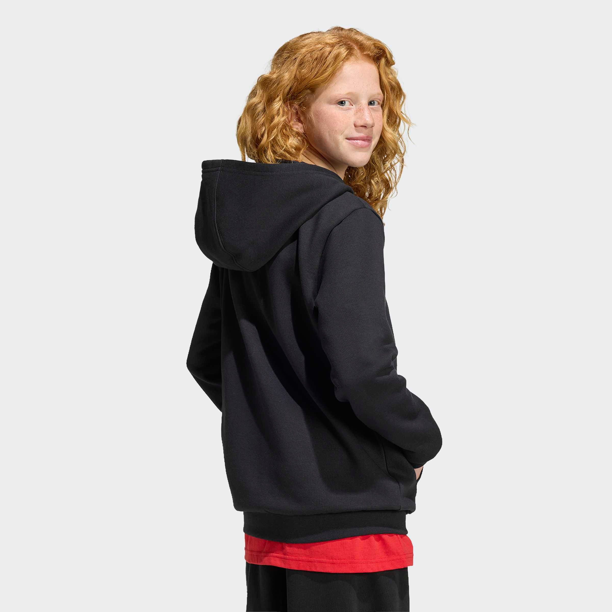 adidas Originals Kapuzensweatshirt LOOSE FULL ZIP AUS FLEECE