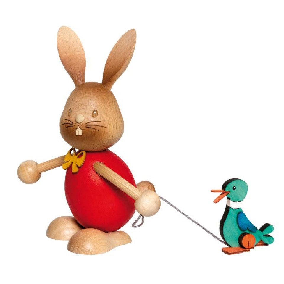 Kuhnert Dekofigur Kuhnert Osterhase Stupsi mit Ente