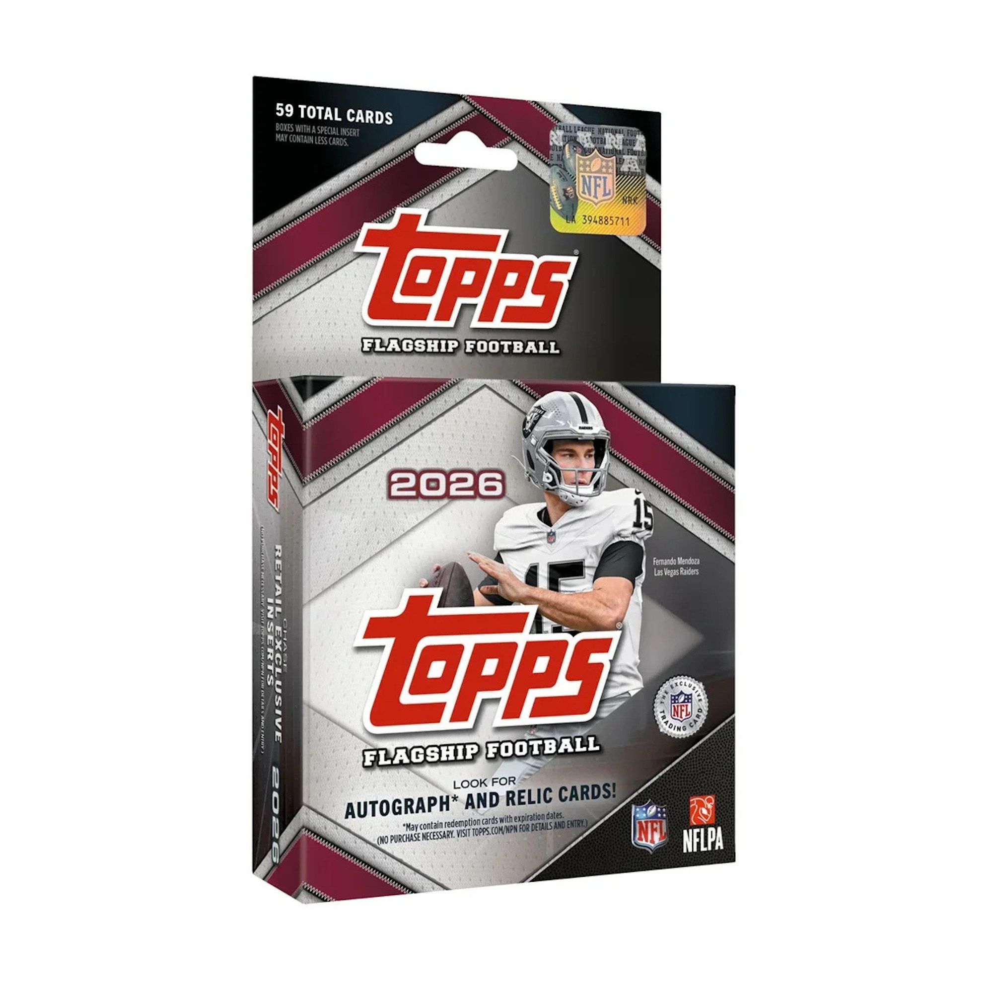 Topps Sammelkarte Topps NFL Flagship Football 2026 - Hanger Box