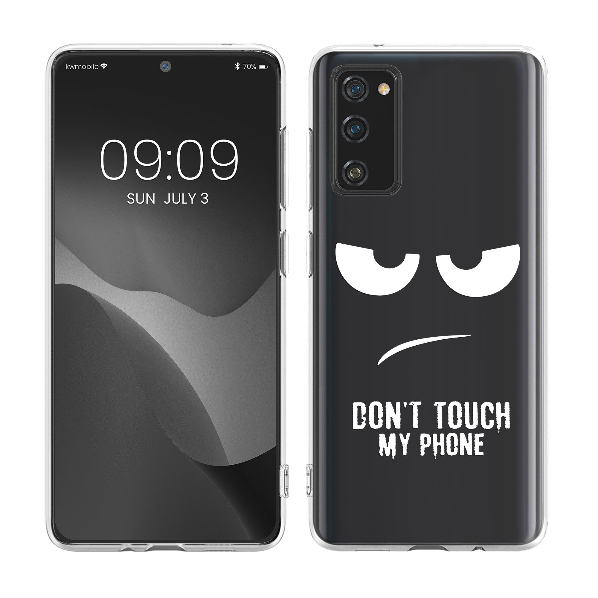 kwmobile Handyhülle Case für Samsung Galaxy S20 FE, Hülle Silikon transparent - Silikonhülle