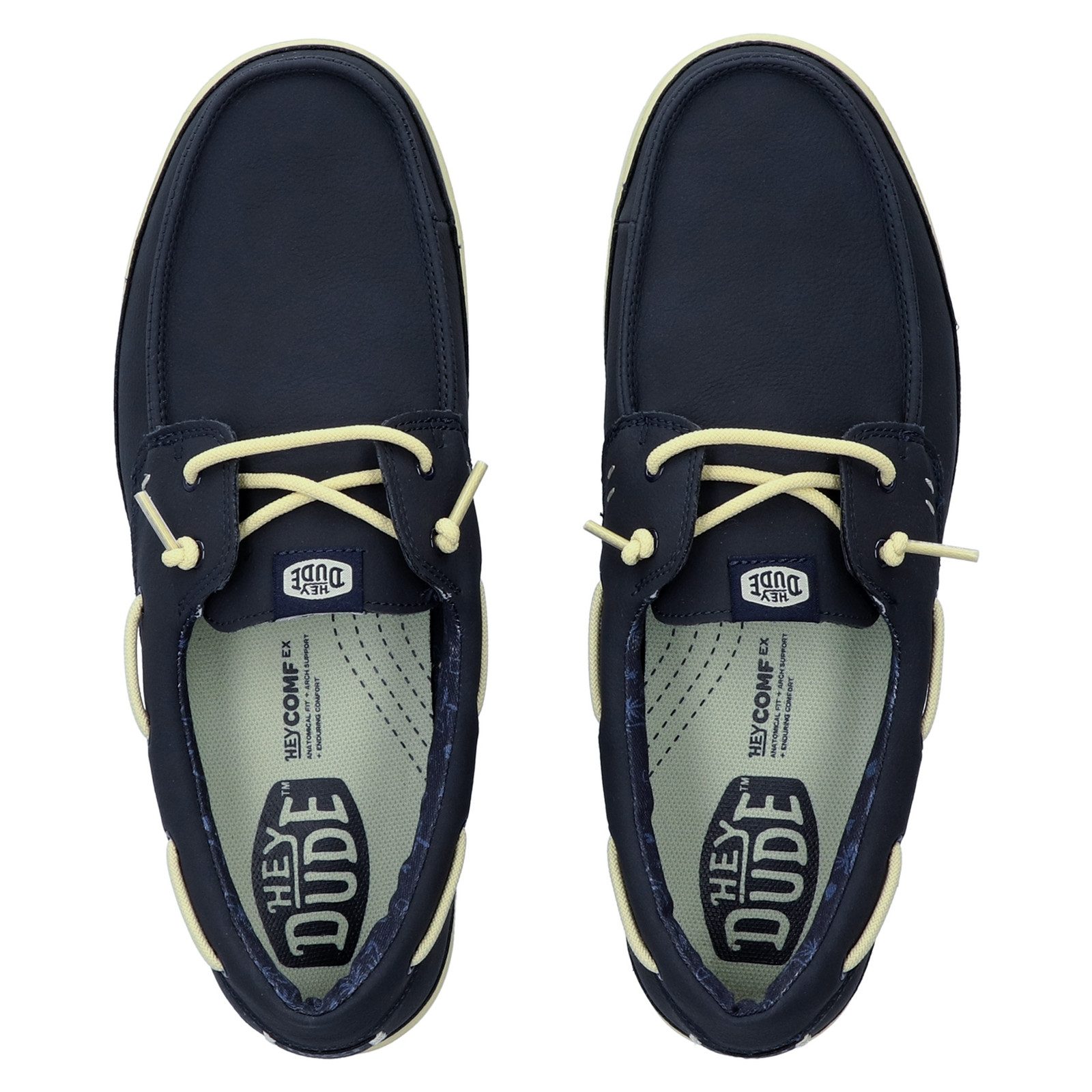 Hey Dude Harbor Lo Classic Slip-On Sneaker mit Ziernähten