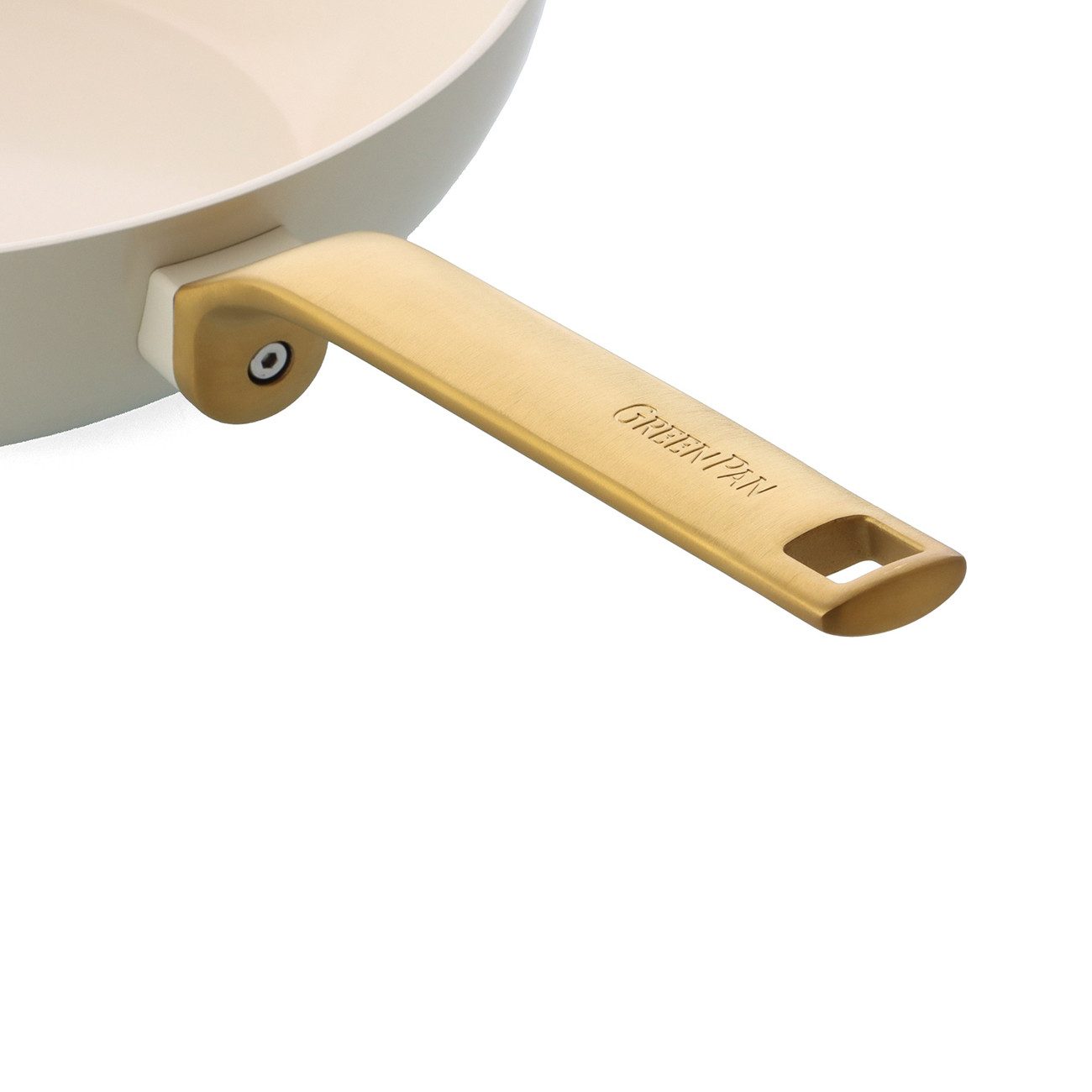GREENPAN Bratpfanne Evolution Bratpfanne robust spülmaschinenfest Antihaft, Aluminium, Nachhaltig kochen, Xl-Kochfläche, Nahtlos & hygienisch