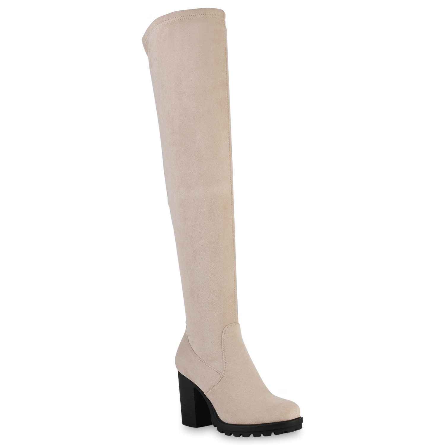 VAN HILL 840588 Overkneestiefel Schuhe günstig online kaufen
