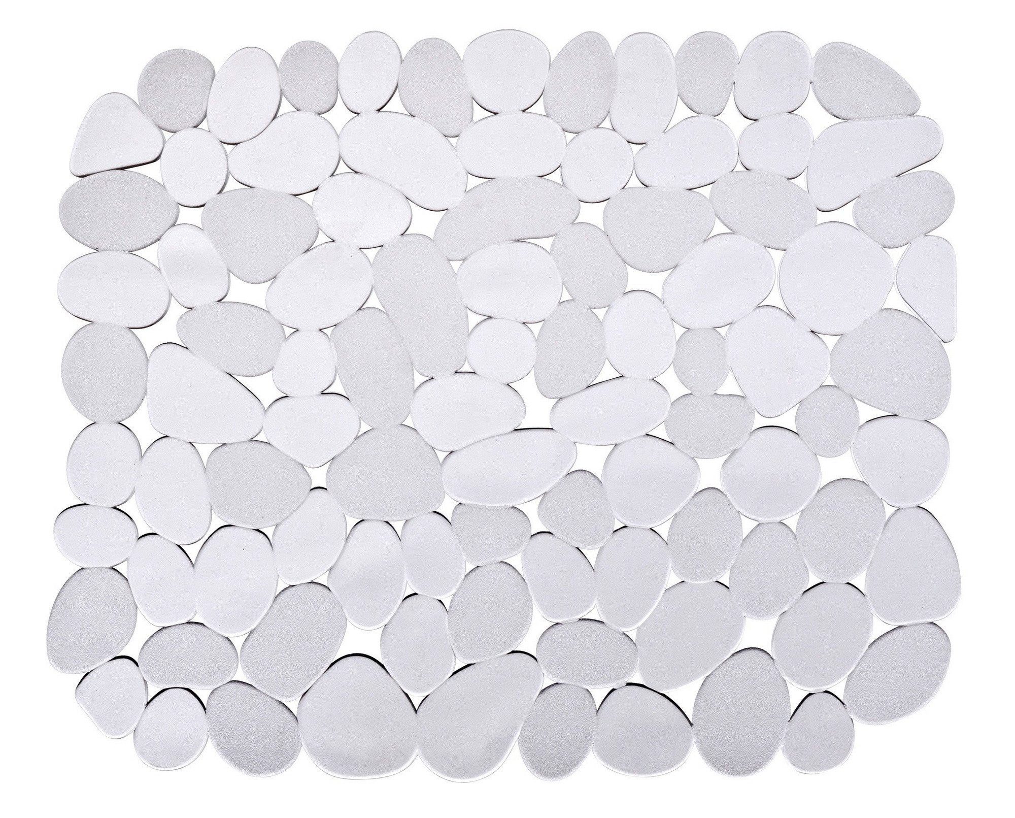 WENKO Antirutschmatte Universal-Schutzmatte für Spüle Steine 31x26 cm, WENKO