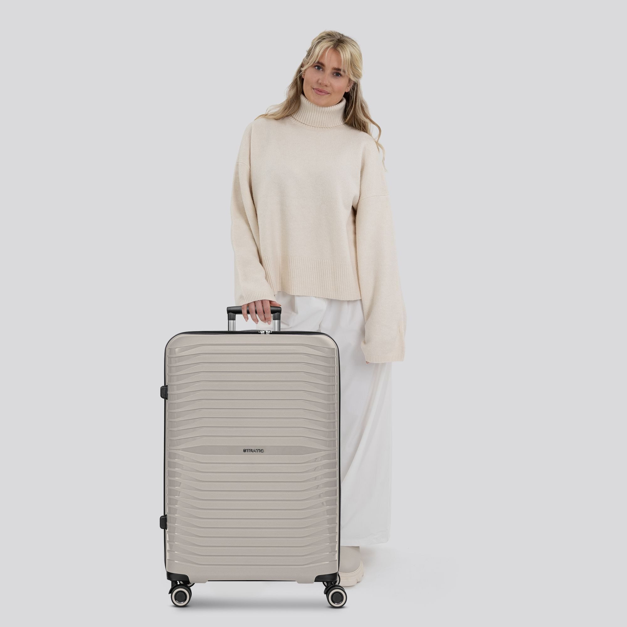 Stratic Hartschalen-Trolley Shine, 4 Rollen, Polypropylen günstig online kaufen