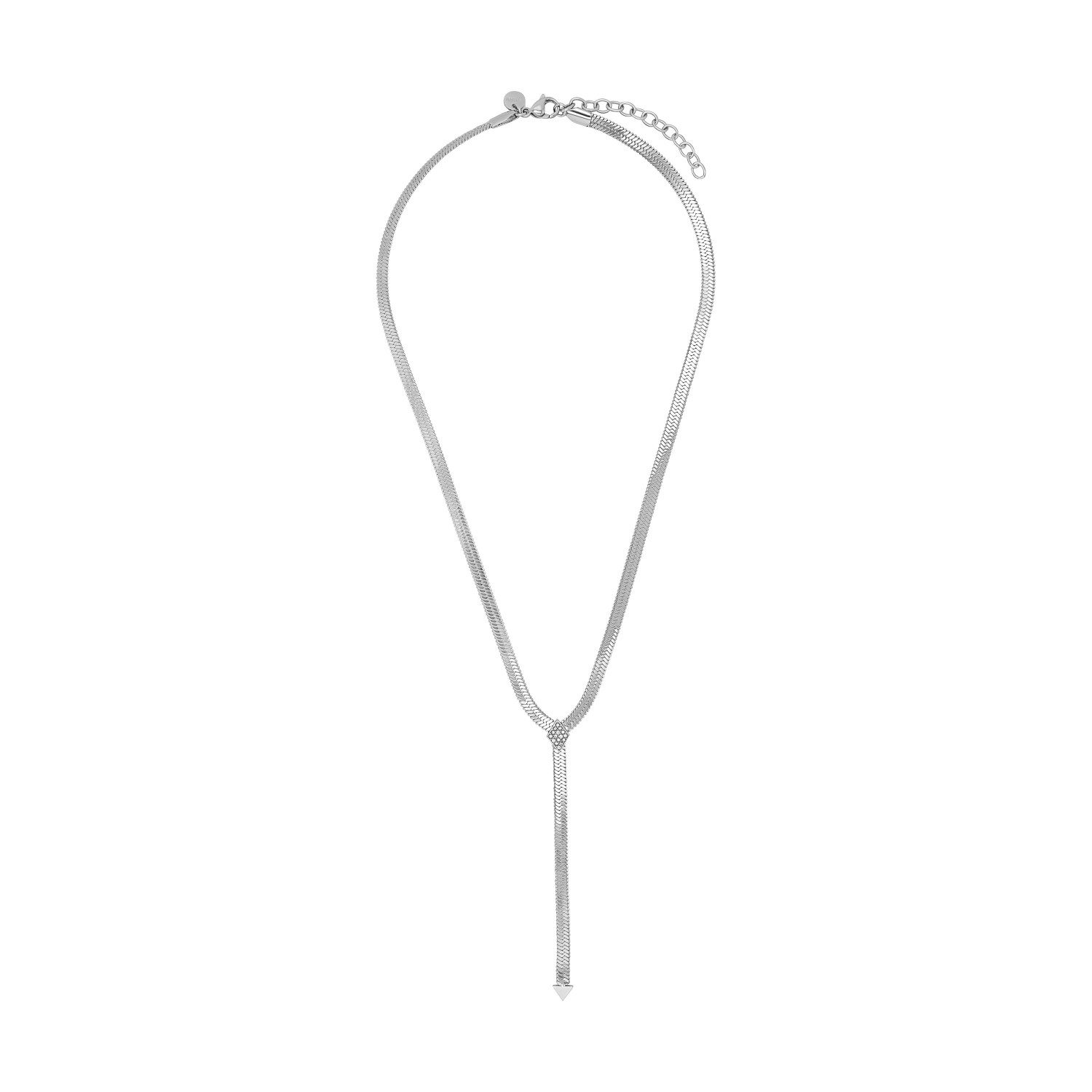 Noelani Edelstahlkette Noelani Y-Collier für Damen, Edelstahl, Preciosa (Y-Collier, 1-tlg., Y-Collier)