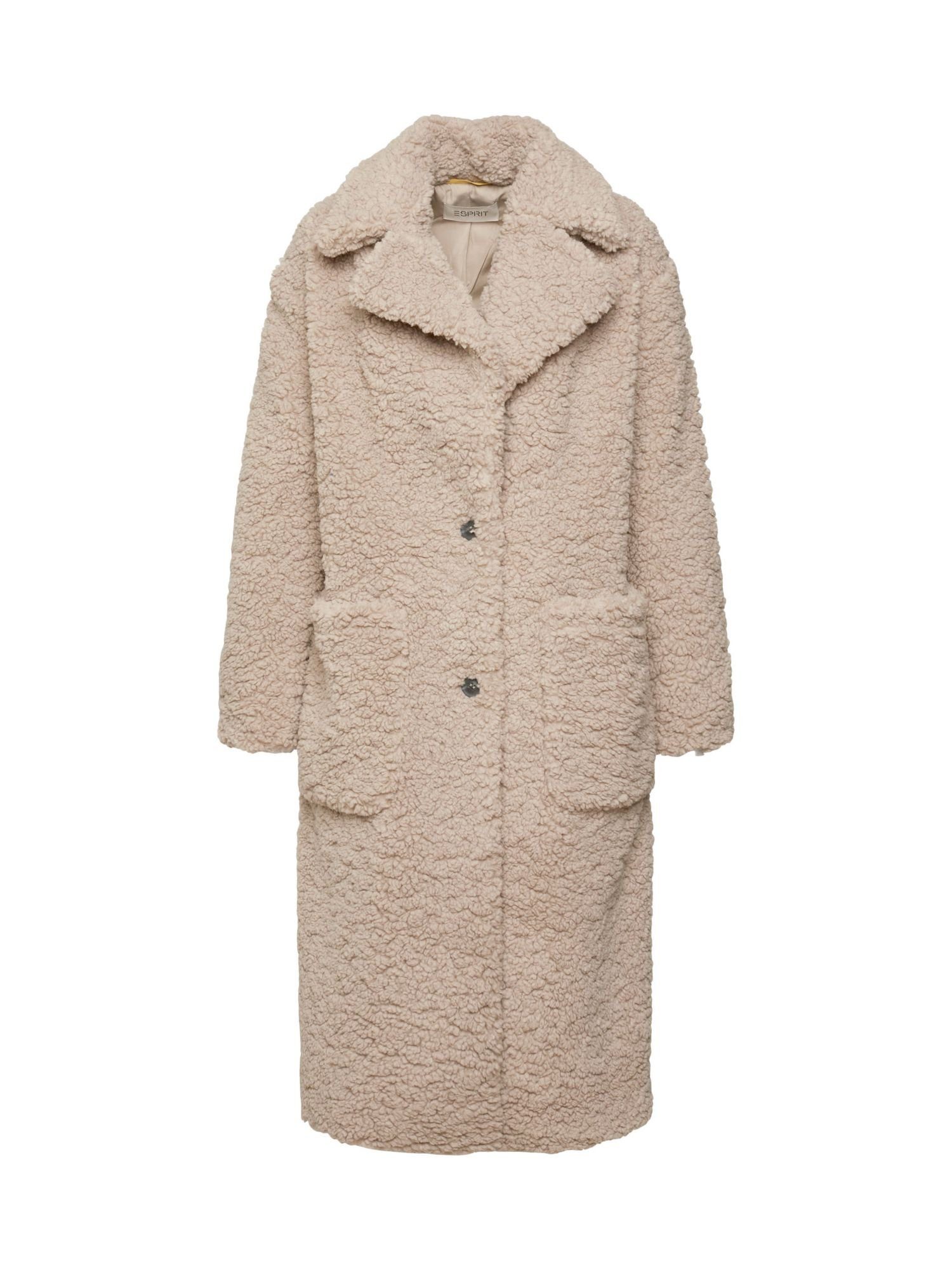 Esprit Wintermantel Mantel aus Teddyfell online kaufen | OTTO