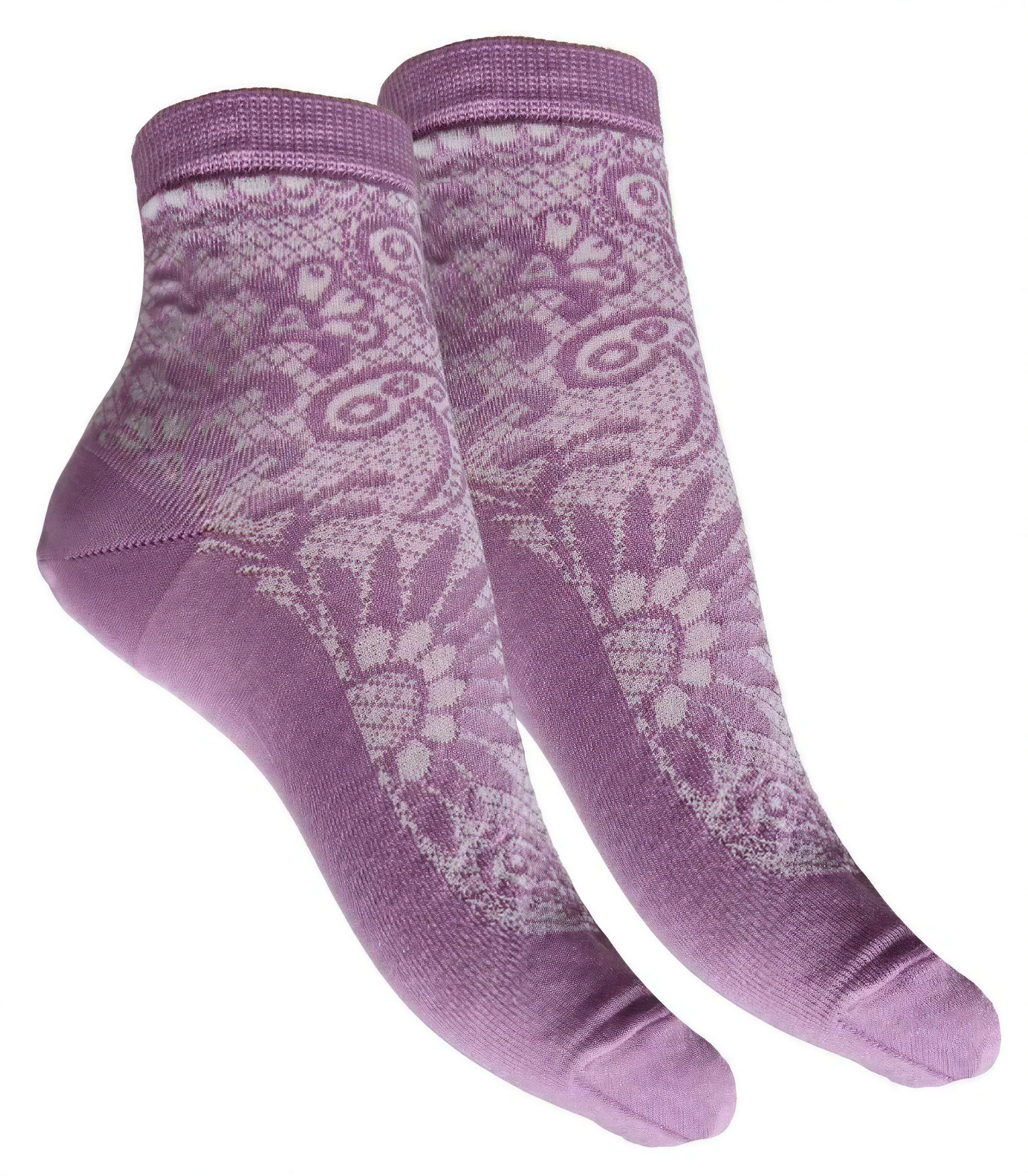 Sangiacomo Kurzsocken Damen PAISLEY (Packung, 1-Paar) elegant