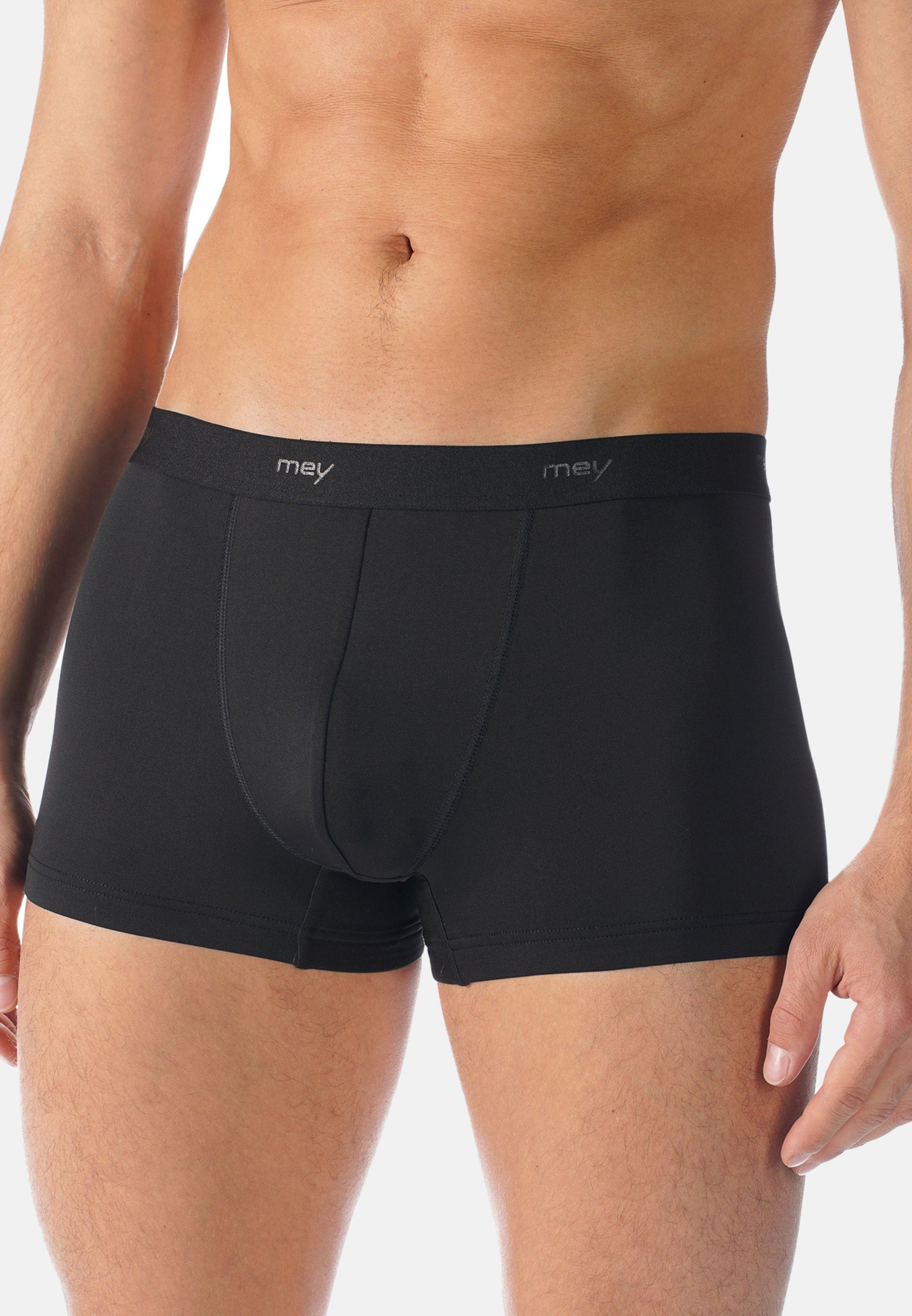 Mey Retro Boxer Cool 415 (1-St) Retro Short / Pant - Ohne Eingriff - Temperaturausgleichend Schwarz