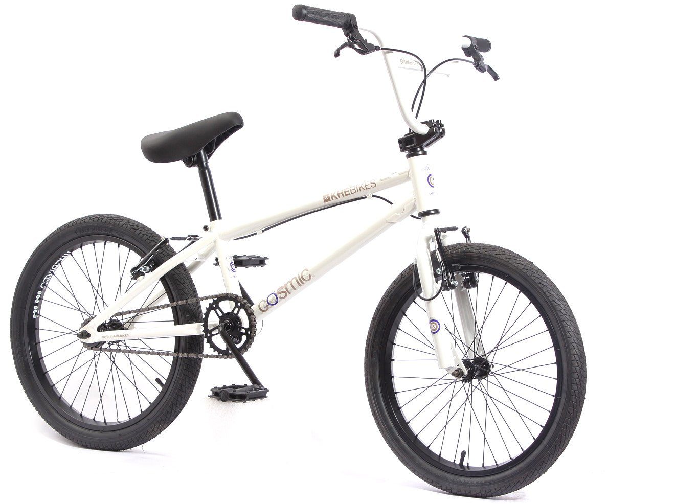 Zoll, COSMIC, 20 Rotor 360° weiß KHEbikes 11.1kg, AFFIX BMX-Rad