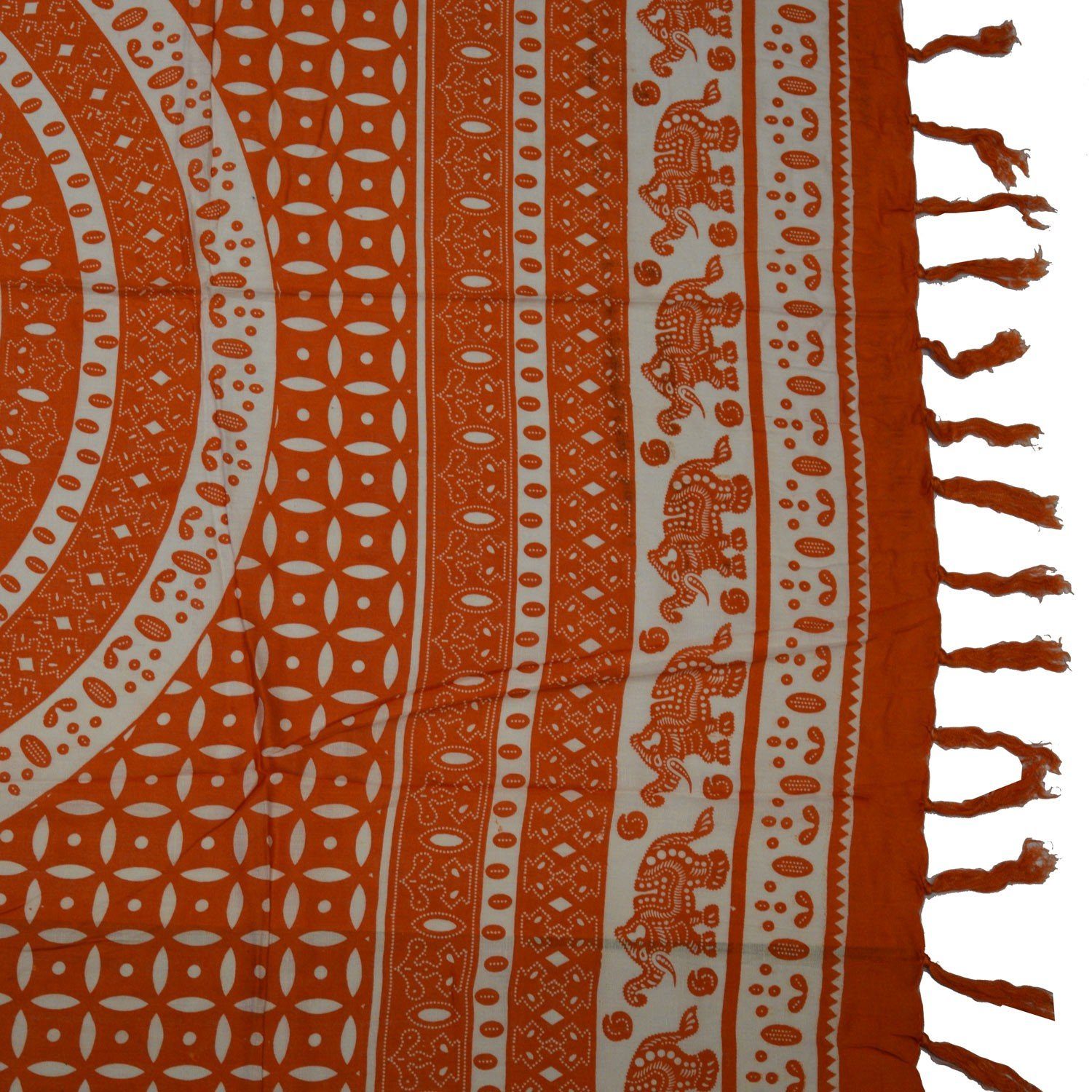 Sarong Strandlaken Orange SIMANDRA Saron