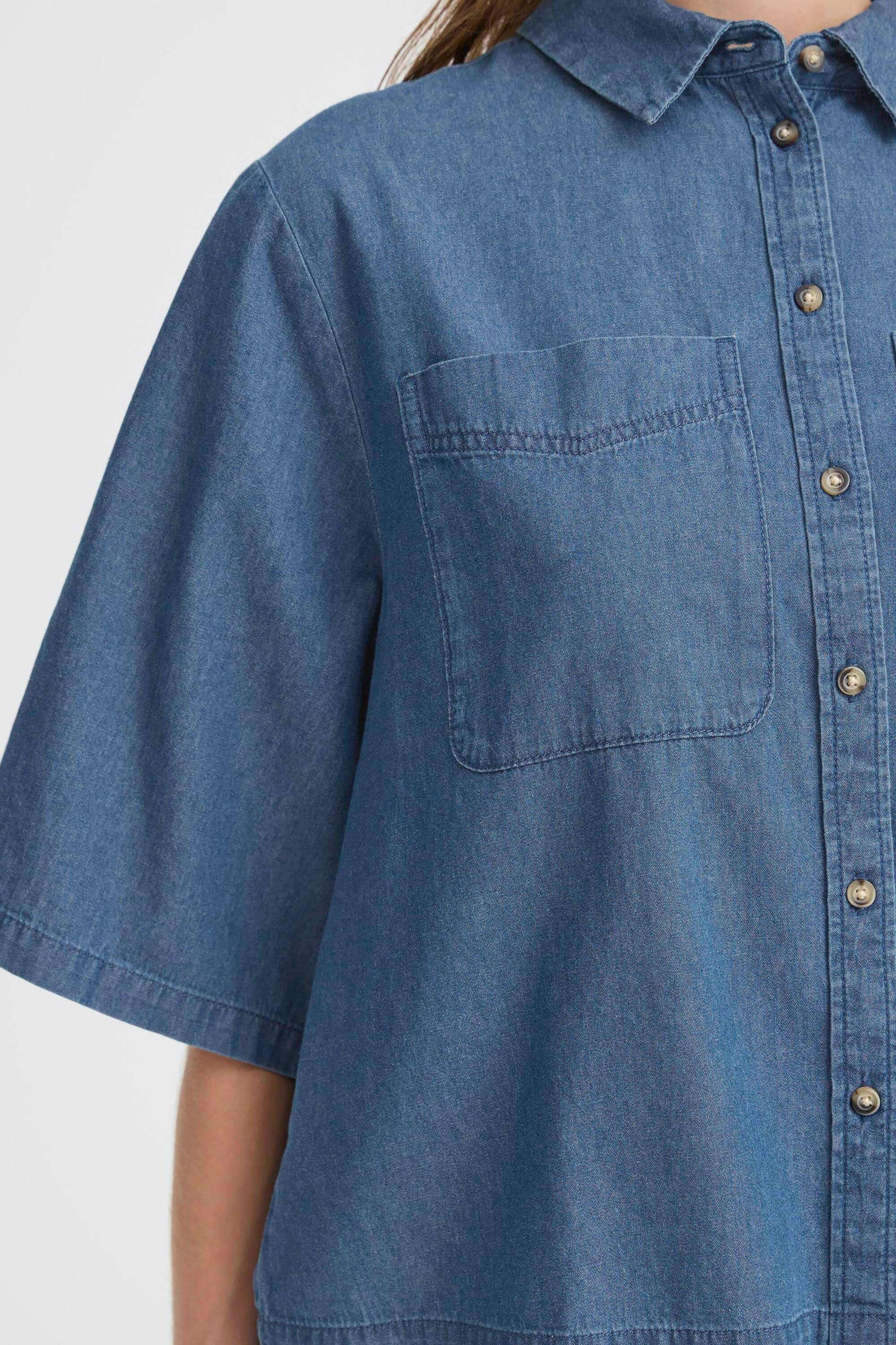 Ichi Kurzarmbluse Kurzarm-Bluse IHXAURORA