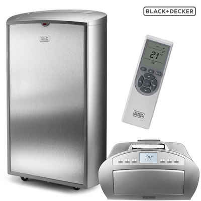 Black & Decker 4-in-1-Klimagerät BXAC12000E, 4 Modi-Kühlen, Heizen, Entfeuchten, Belüften