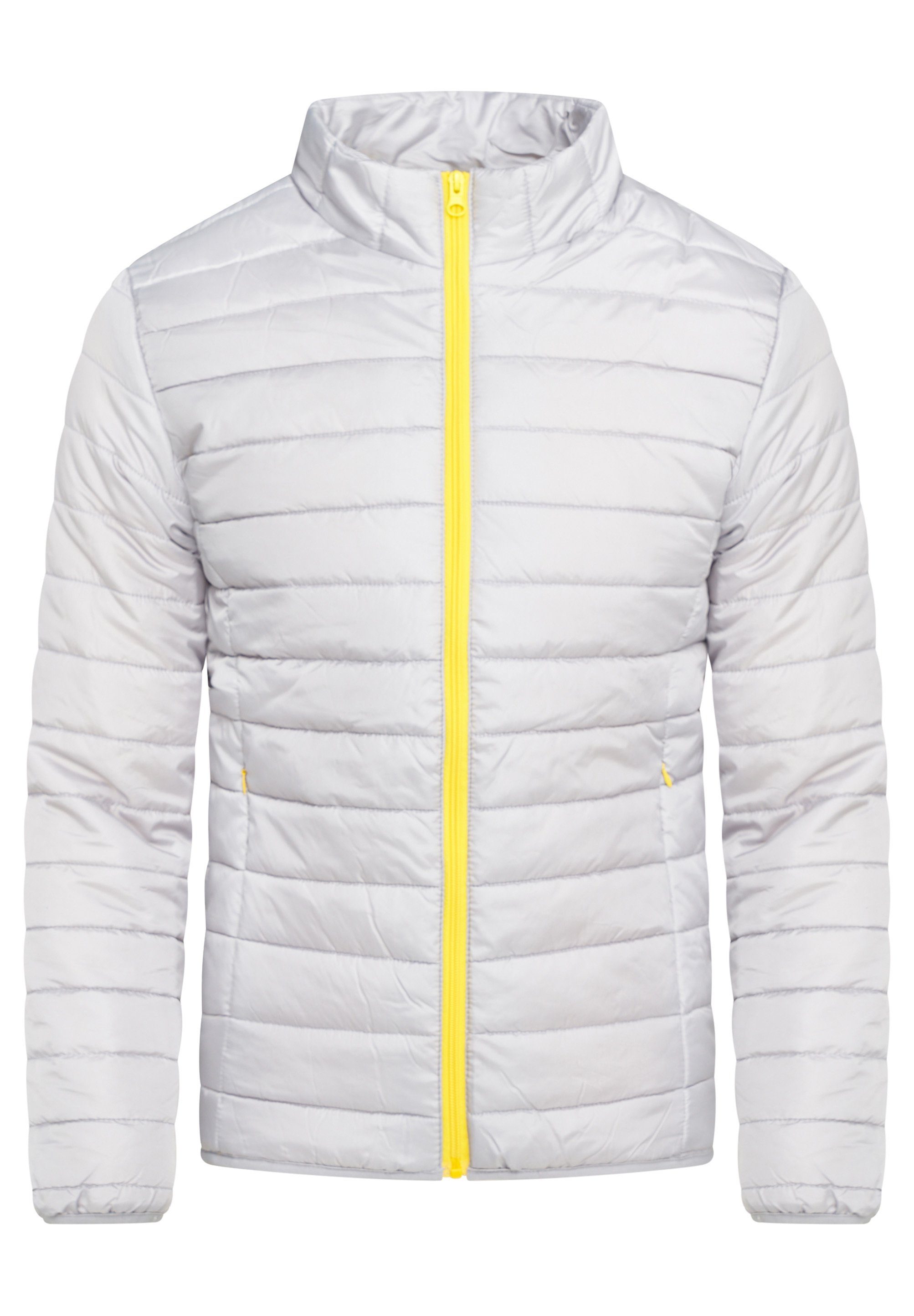 SOULSTAR Steppjacke S2NANTES Blouson Grey-Yellow