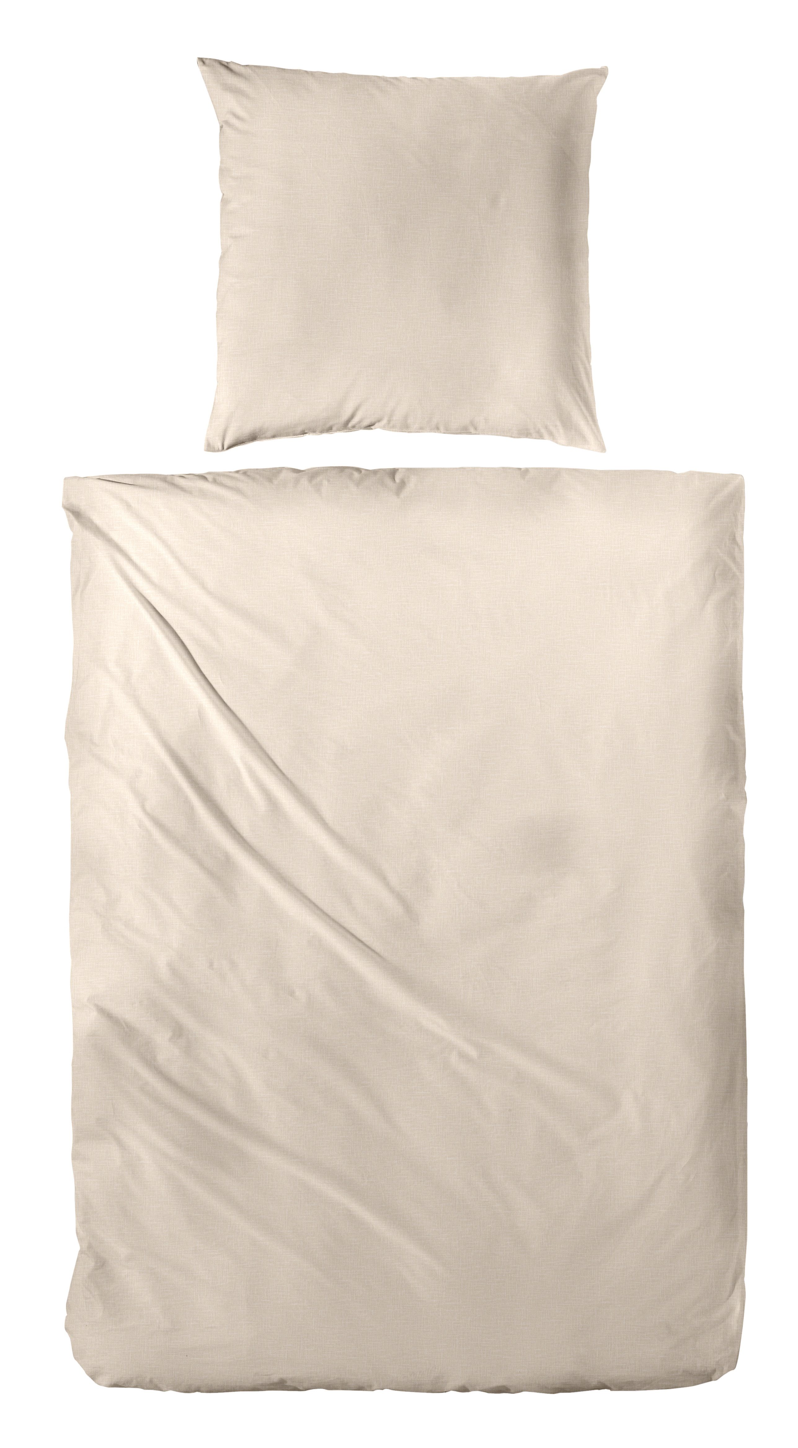 Primera Bettwäsche Halbleinen-Bettwäsche, Halbleinen, 2 teilig, Uni