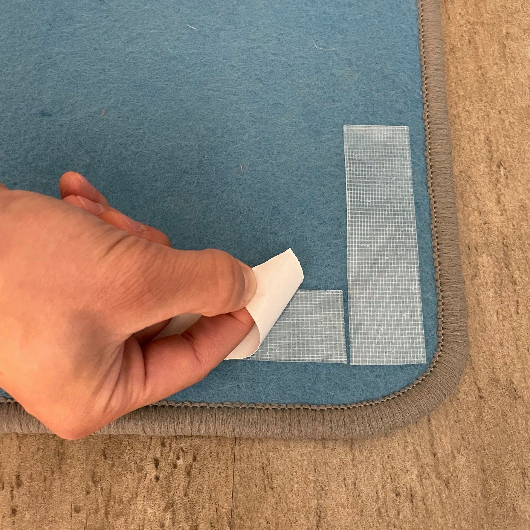 FALINGO Doppelklebeband per Hand abreißbar Nano Tape 2 Rollen 3 cm x 3 m transparent (2-St) Extrastarker Soforthalt, Wiederverwendbar