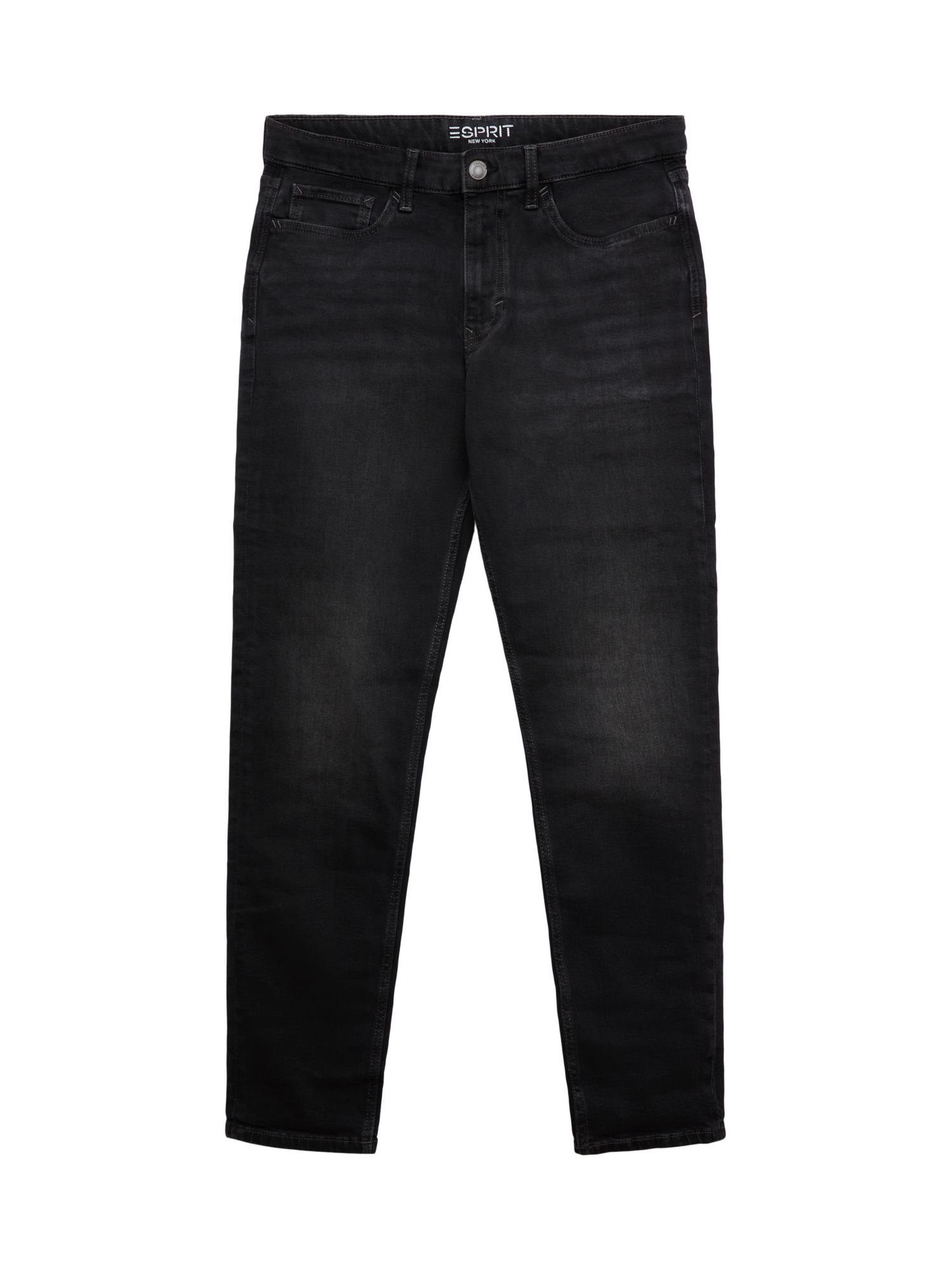 Esprit Straight-Jeans Gerade, konische Jeans mit mittelhohem Bund