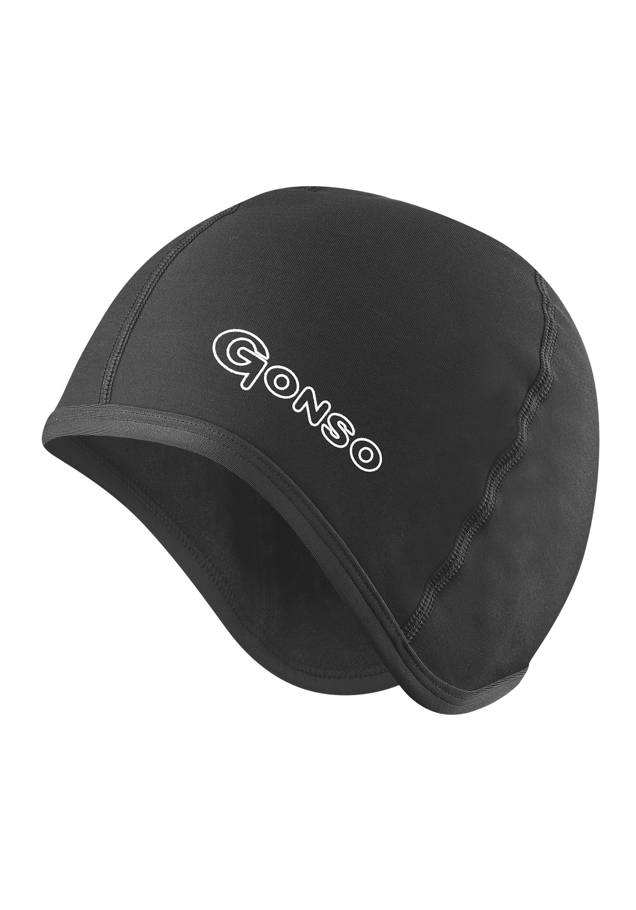 Gonso Ohrenmütze Helmmütze hohes Wärmeisolationsvermögen Atmungsaktiv