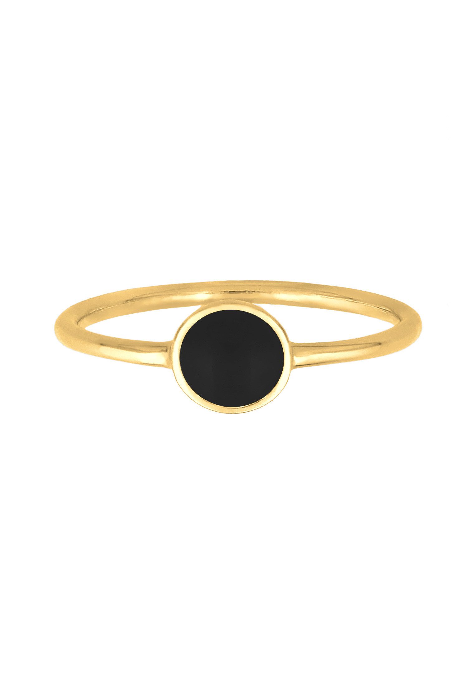 Elli Fingerring Solitär Stapelring Emaille 925 günstig online kaufen