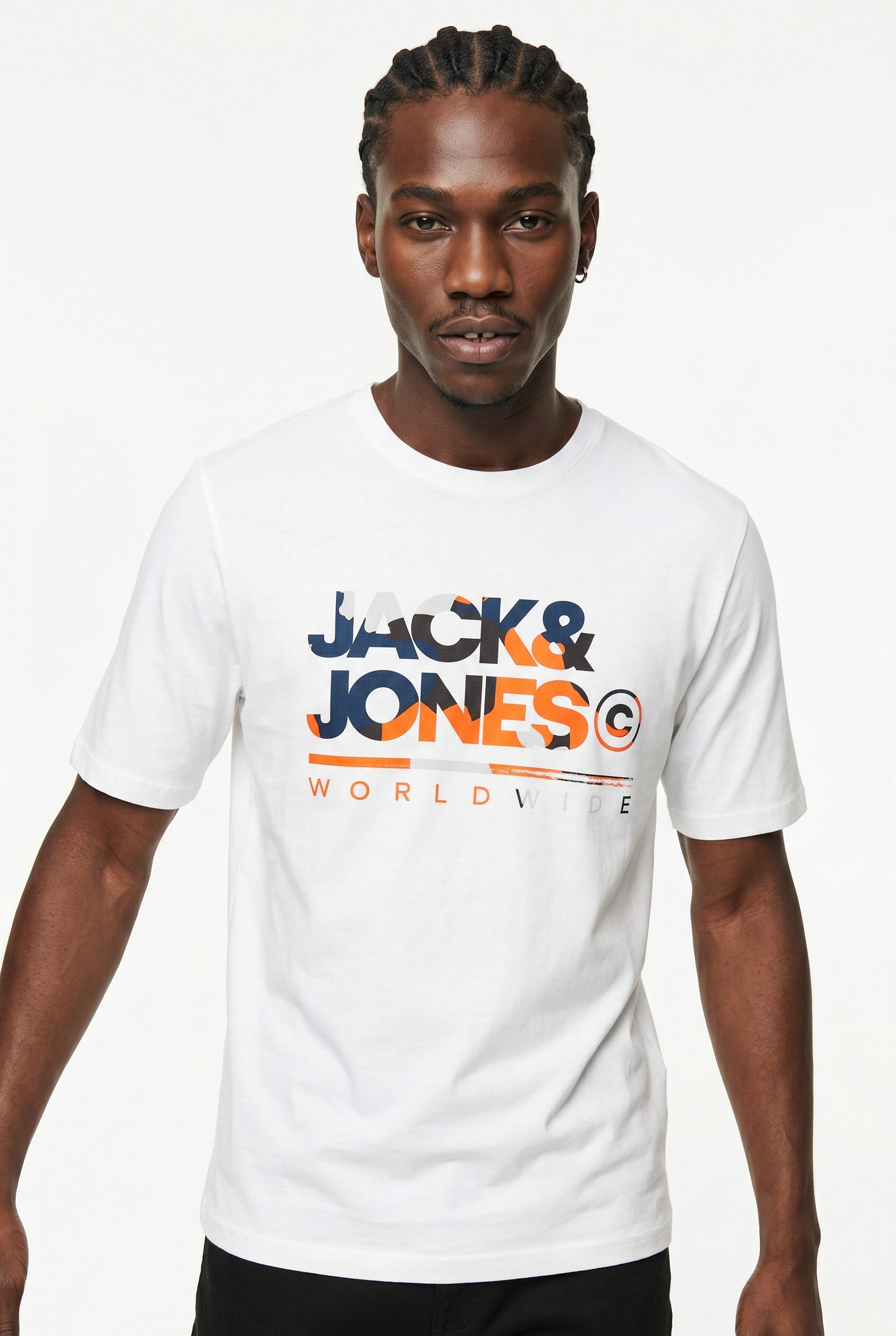 Kurzarmshirt JJLUKE TEE SS CREW NECK 5PK MP