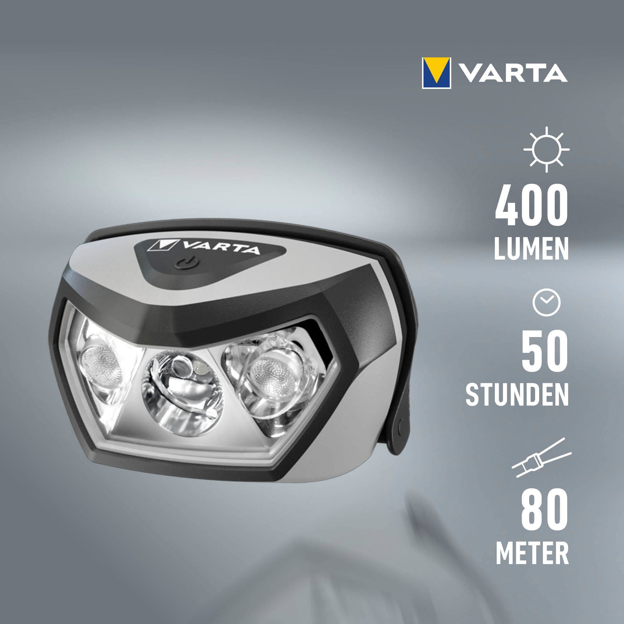 Akku Outdoor Sports VARTA Wireless Kopflampe Pro mit H30R