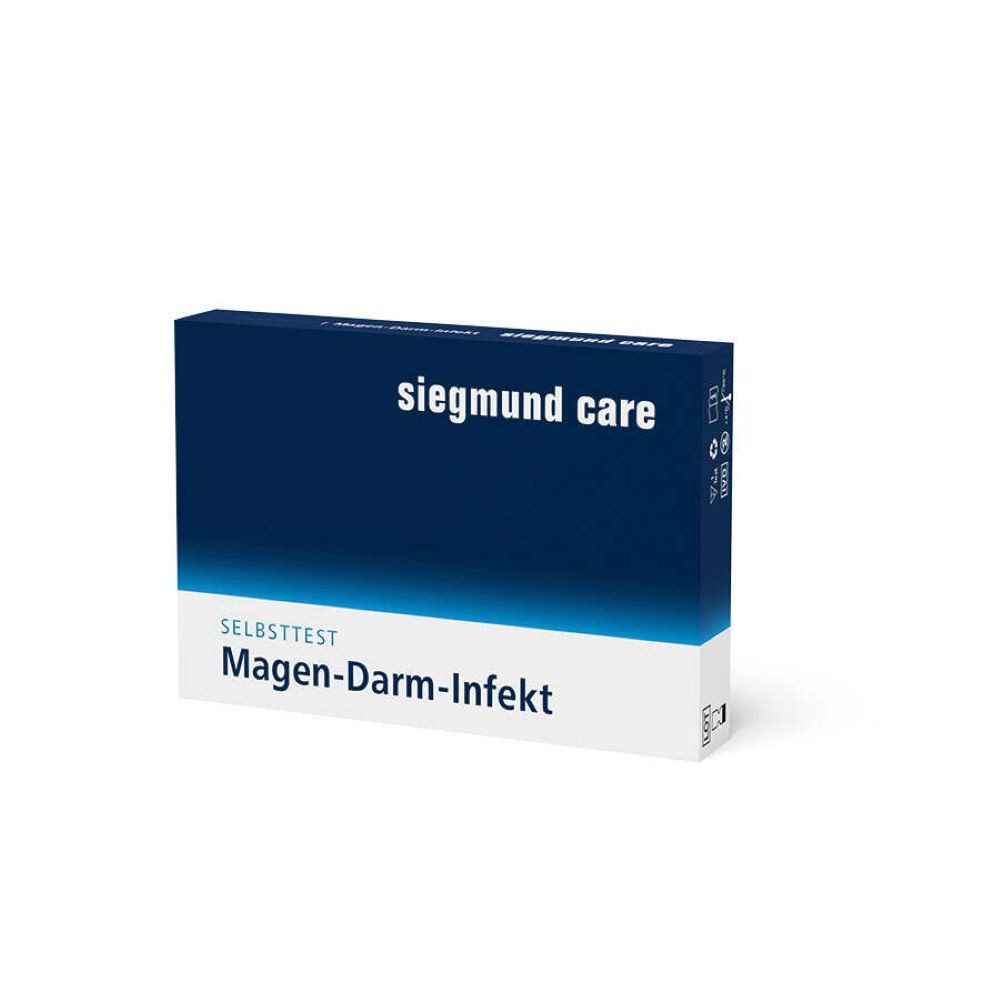 siegmund care Darmparasiten-Test Magen-Darm-Infekt Selbsttest, 1-tlg., Genauigkeit 92 %