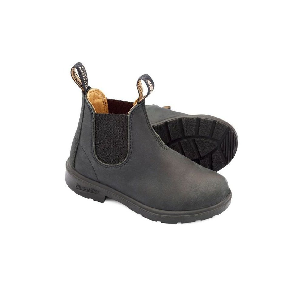 Blundstone 1325 Rustic Black Nubuck (Kids) Stiefel