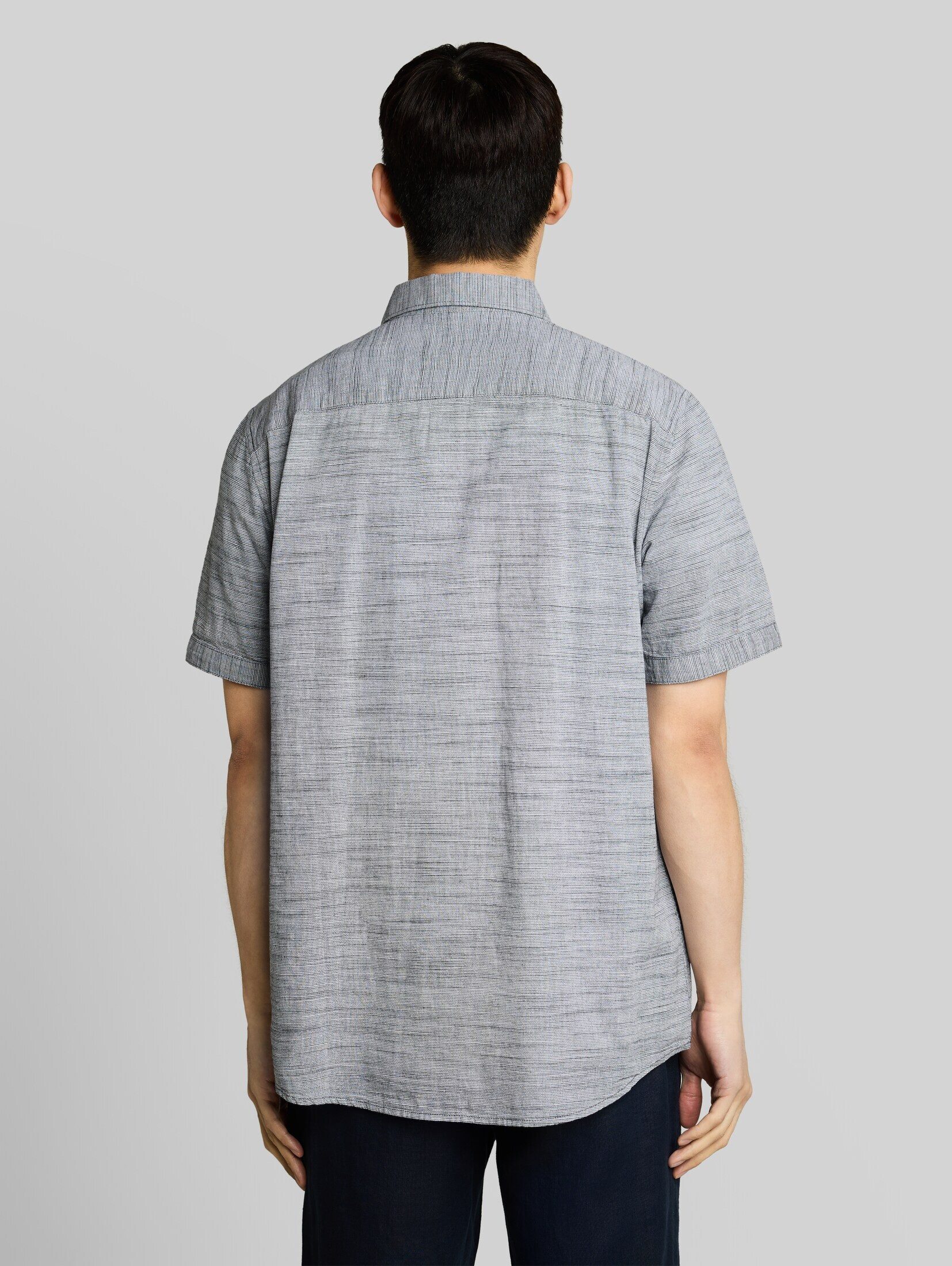 TOM TAILOR Kurzarmhemd Blusen & Shirts Regular Fit Kurzarmhemd aus Baumwolle