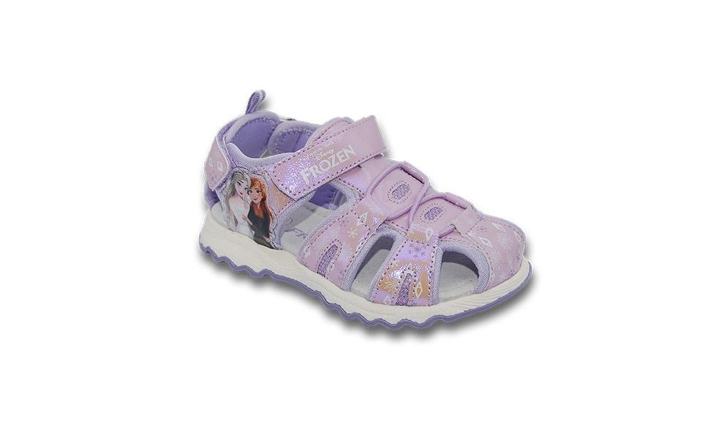 Disney Frozen Sandale Sohle & mit rutschfester ANNA ELSA