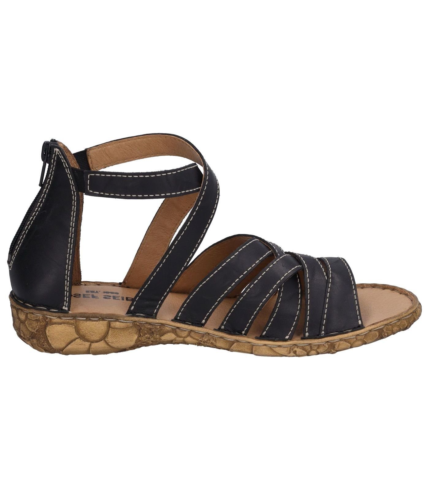 Sandalen Seibel Riemchensandalette Schwarz Josef Leder