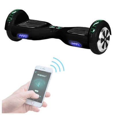Robway Balance Scooter »Hoverboard W1 inkl. Samsung Akku«, 15,00 km/h, Self-Balance-Scooter - Bluetooth - Robway App - LED