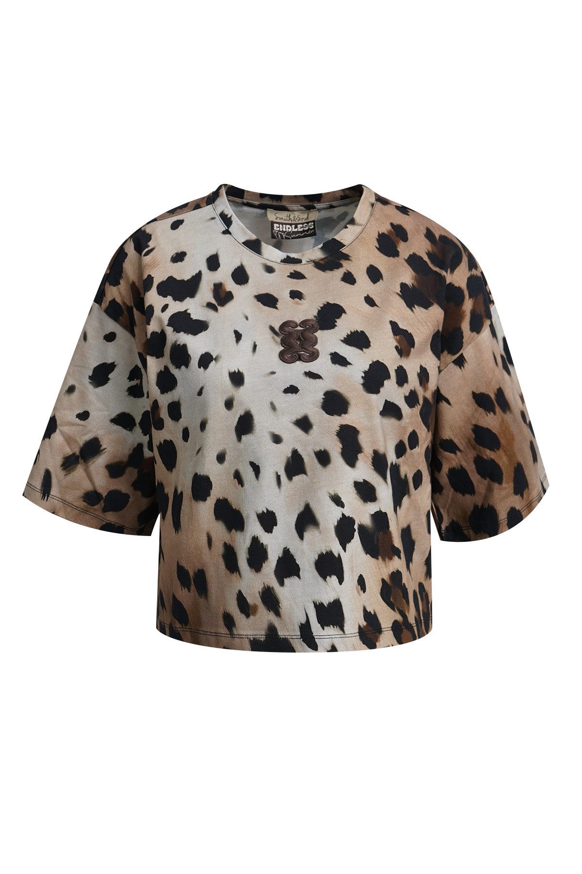 Smith & Soul Rundhalsshirt mit Alloverprint