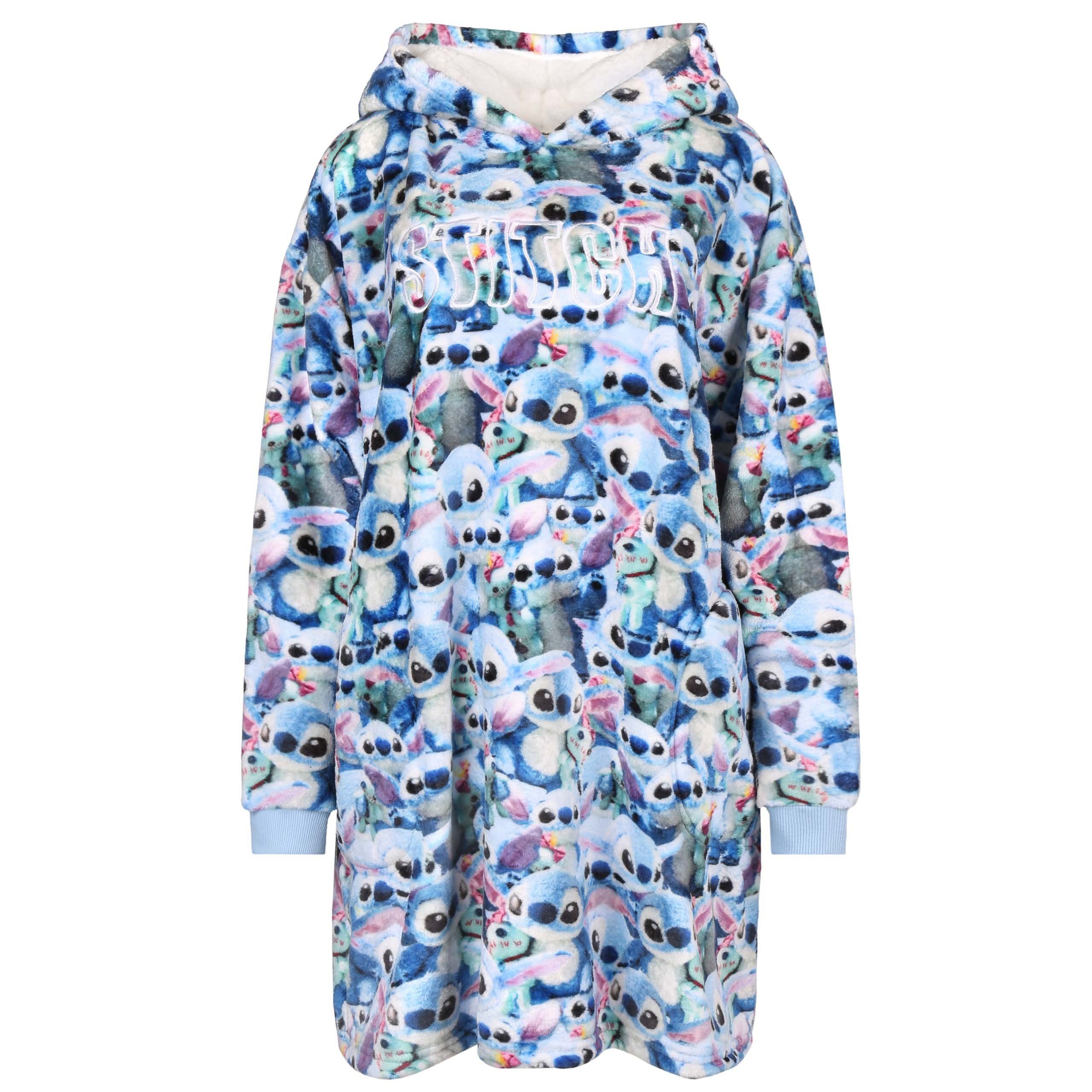 Sarcia.eu Damenbademantel DISNEY Stitch Pullover/Bademantel/Decke mit Kapuz günstig online kaufen