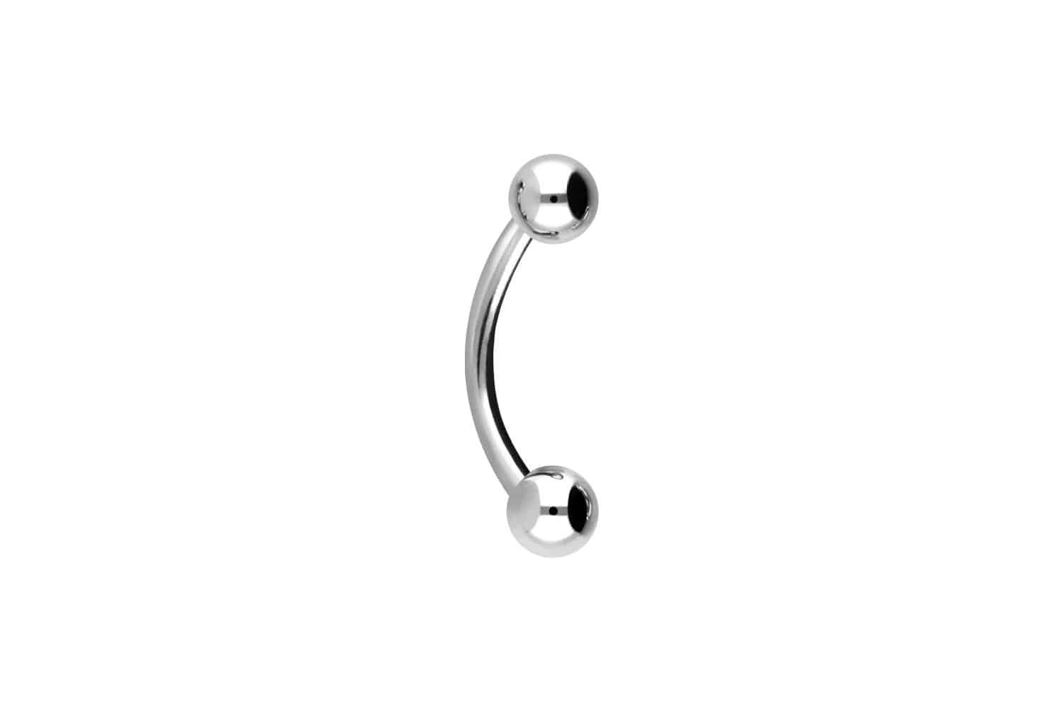 PIERCINGLINE Bauchnabelpiercing Chirurgenstahl Banane (Bananen, 1-tlg)
