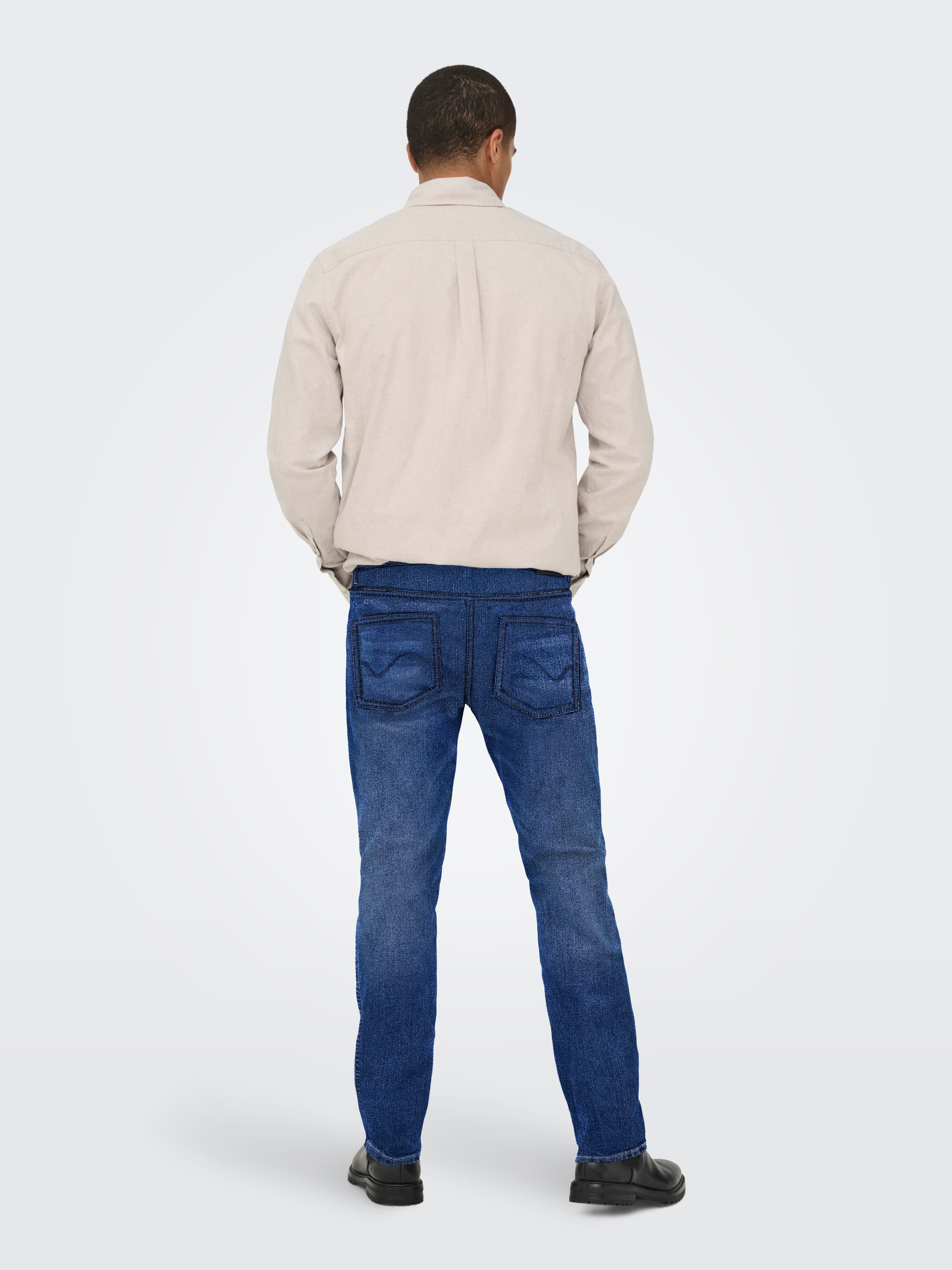 ONLY & SONS Regular-fit-Jeans ONSWEFT REG. JAX BOX PIM DNM günstig online kaufen