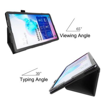 Lobwerk Tablet-Hülle Schutzhülle für Samsung Galaxy Tab S6 SM-T860 10.5 Zoll, Sturzdämpfung, Aufstellfunktion