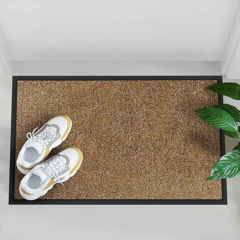 Fußmatte »Schmutzfangmatte Maly, verschiedene Größen & Farben«, Karat, rechteckig, Höhe 6 mm