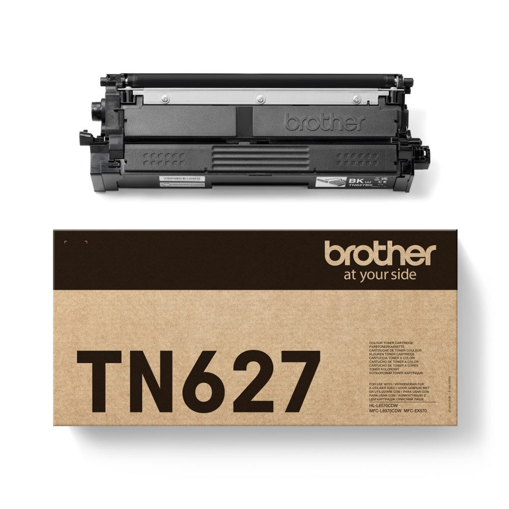Brother Tonerpatrone TN-627BK Toner schwarz