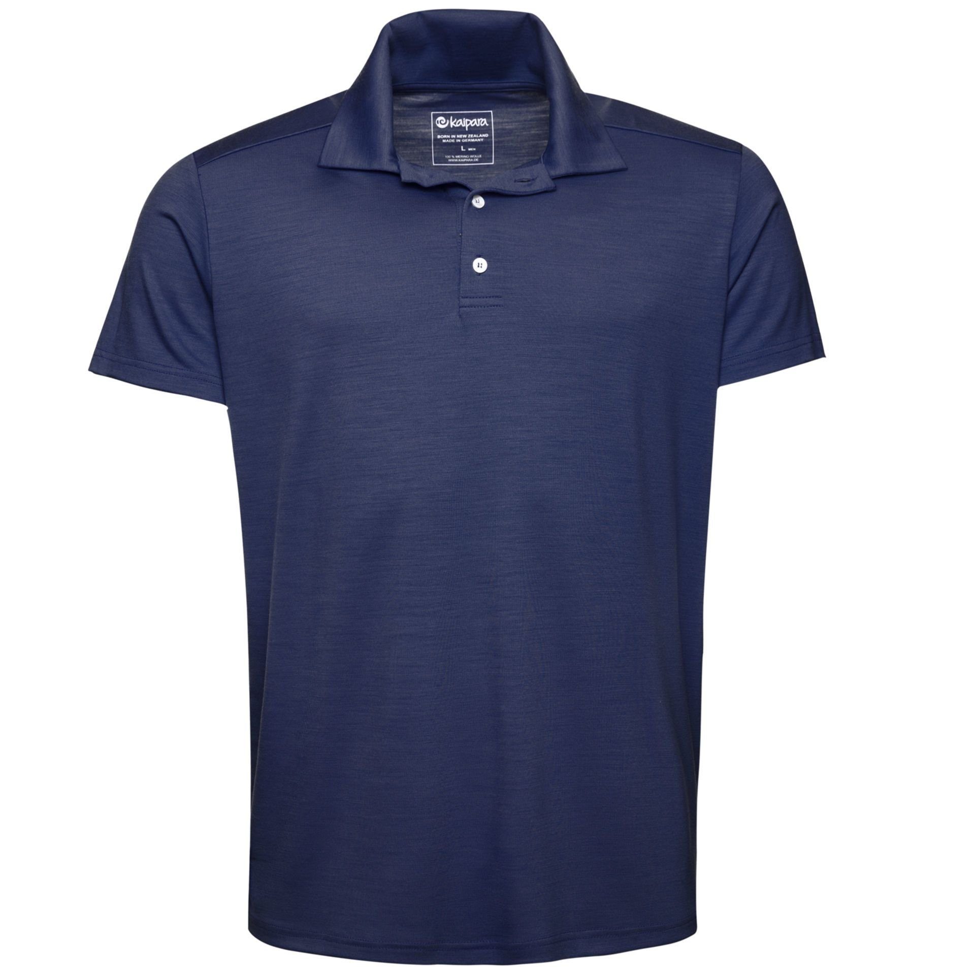 Kaipara - Merino Sportswear Poloshirt URBAN Merino Poloshirt Herren Kurzarm Regular 200 (1-tlg) aus reiner Merinowolle Made in Germany