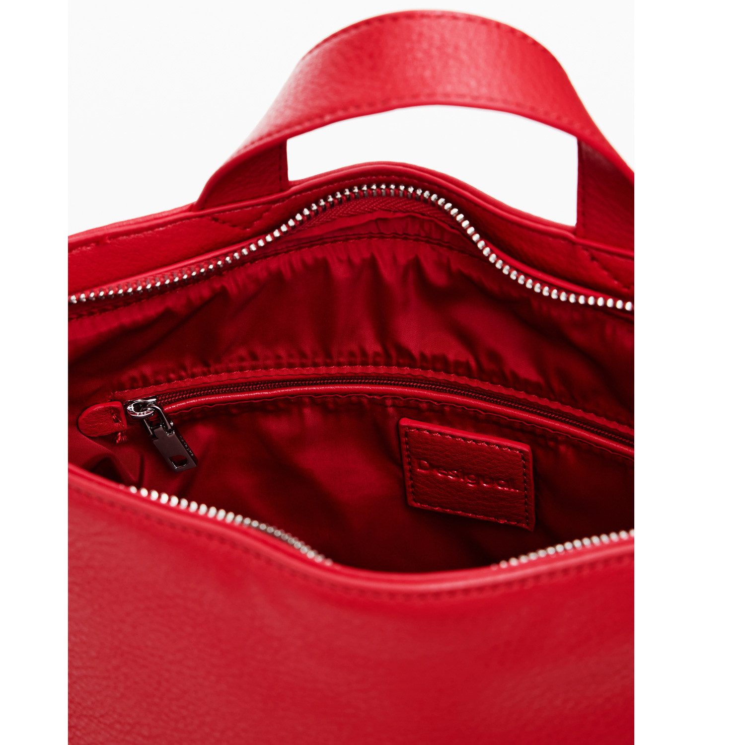 Desigual Umhängetasche Desigual Damen Rucksack Pretoria Carmin (1, 1-tlg., 1)