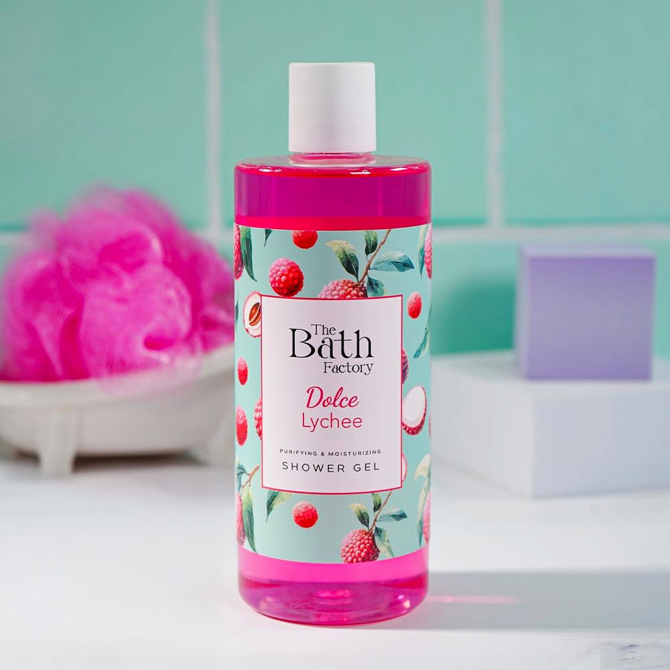 Sinoz Duschgel The Bath Factory Duschgel 400 ml - DOLCE LYCHEE