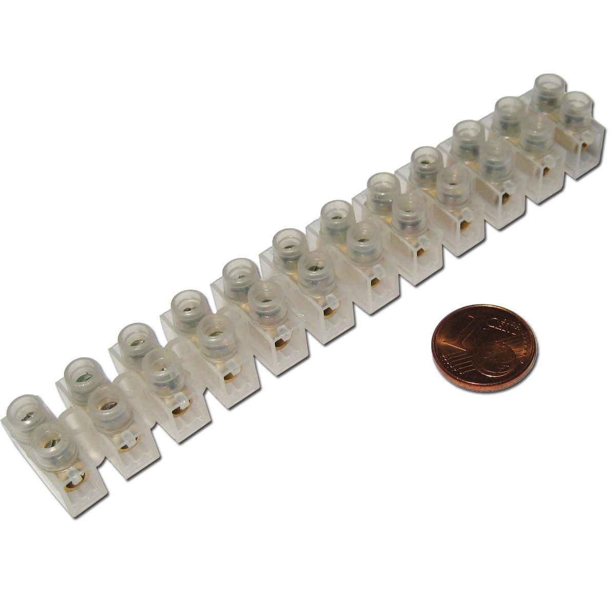world-trading-net Lüsterklemme Lüsterklemmen, 10 Leisten à 12 Pole für 2,5-4,0mm²