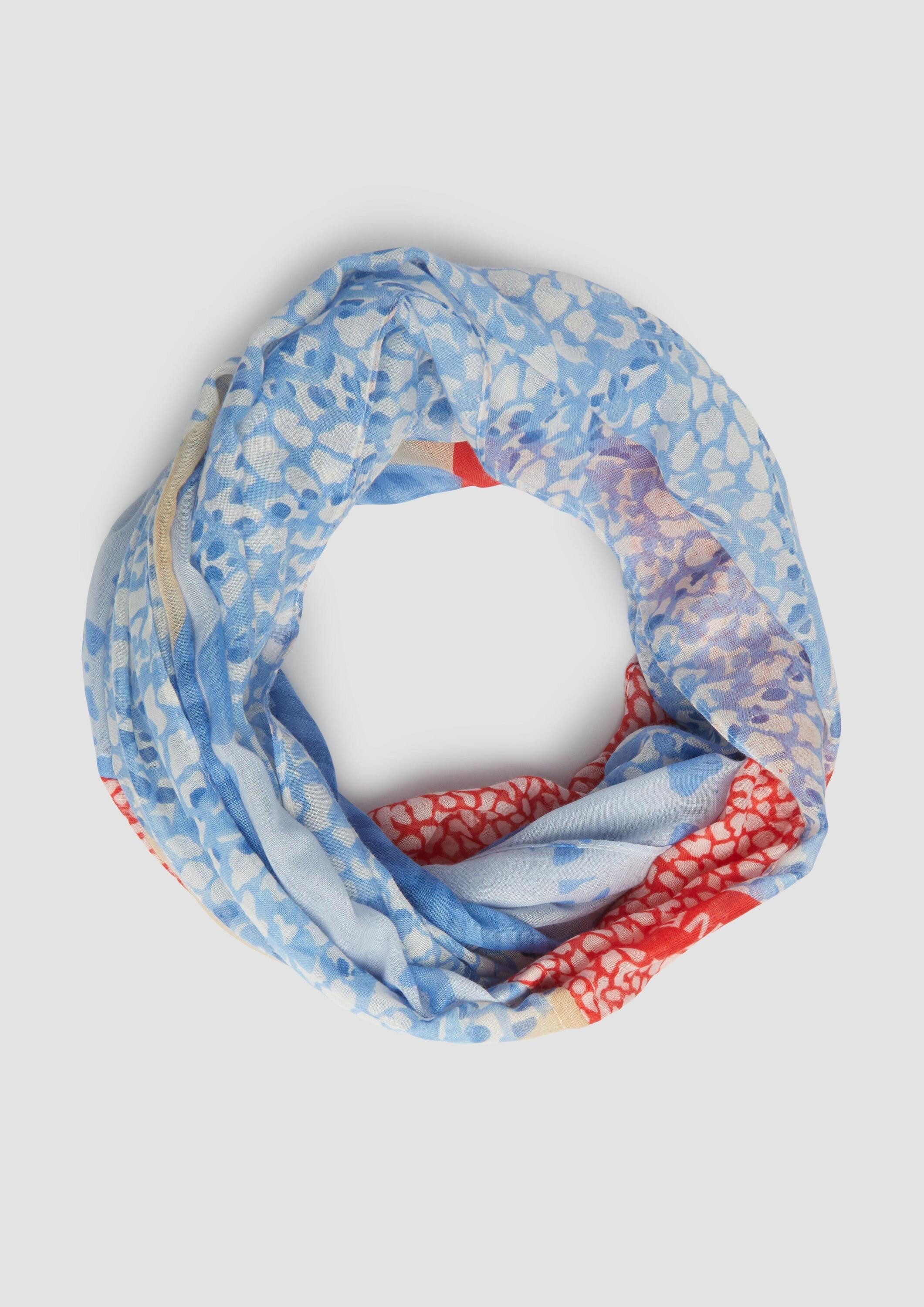 s.Oliver Loop Snood, Snood mit All-over-Print günstig online kaufen
