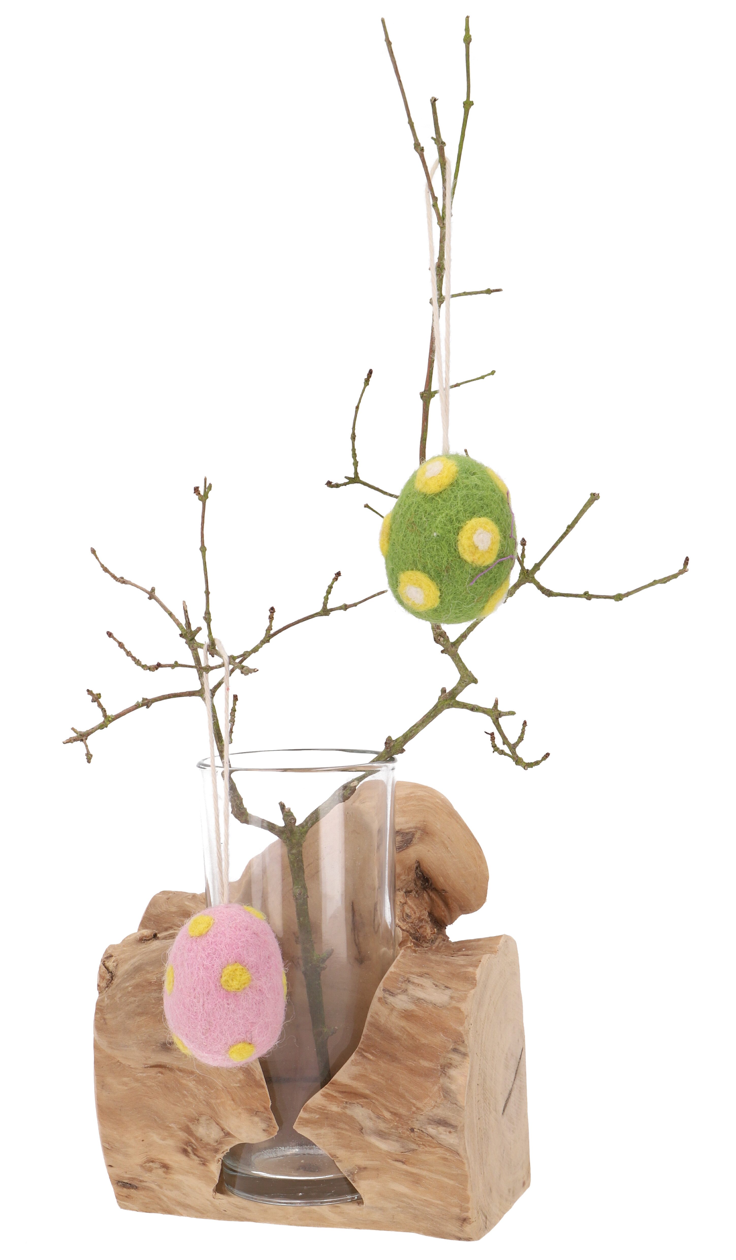 Guru-Shop Windlicht Wandvase, Kerzenleuchter aus Wurzelholz günstig online kaufen