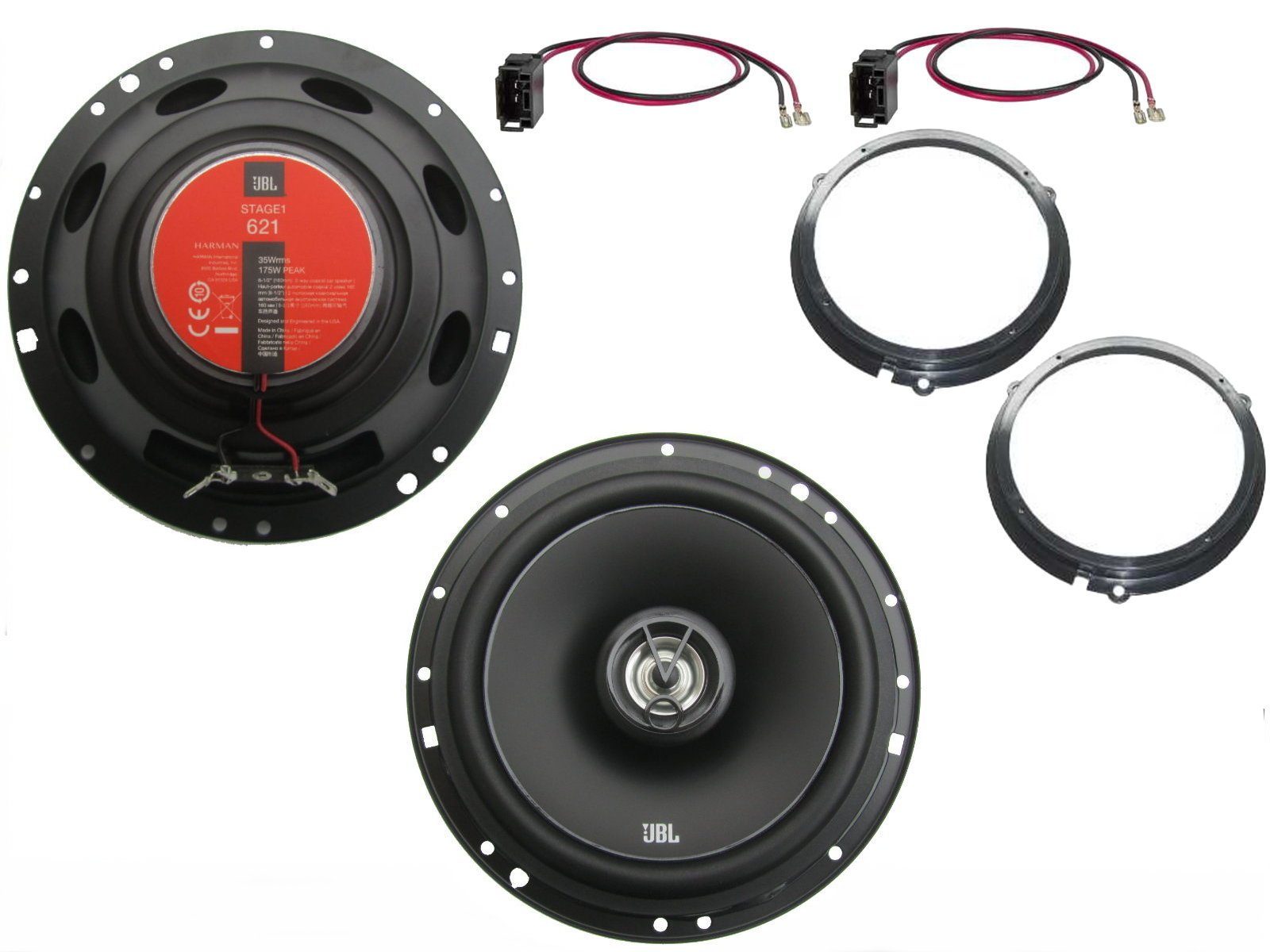 DSX JBL für Mercedes B Klasse T245 Bj 05-11 Lautsprecher Set Tür Vorne 35 Auto-Lautsprecher (70 W)